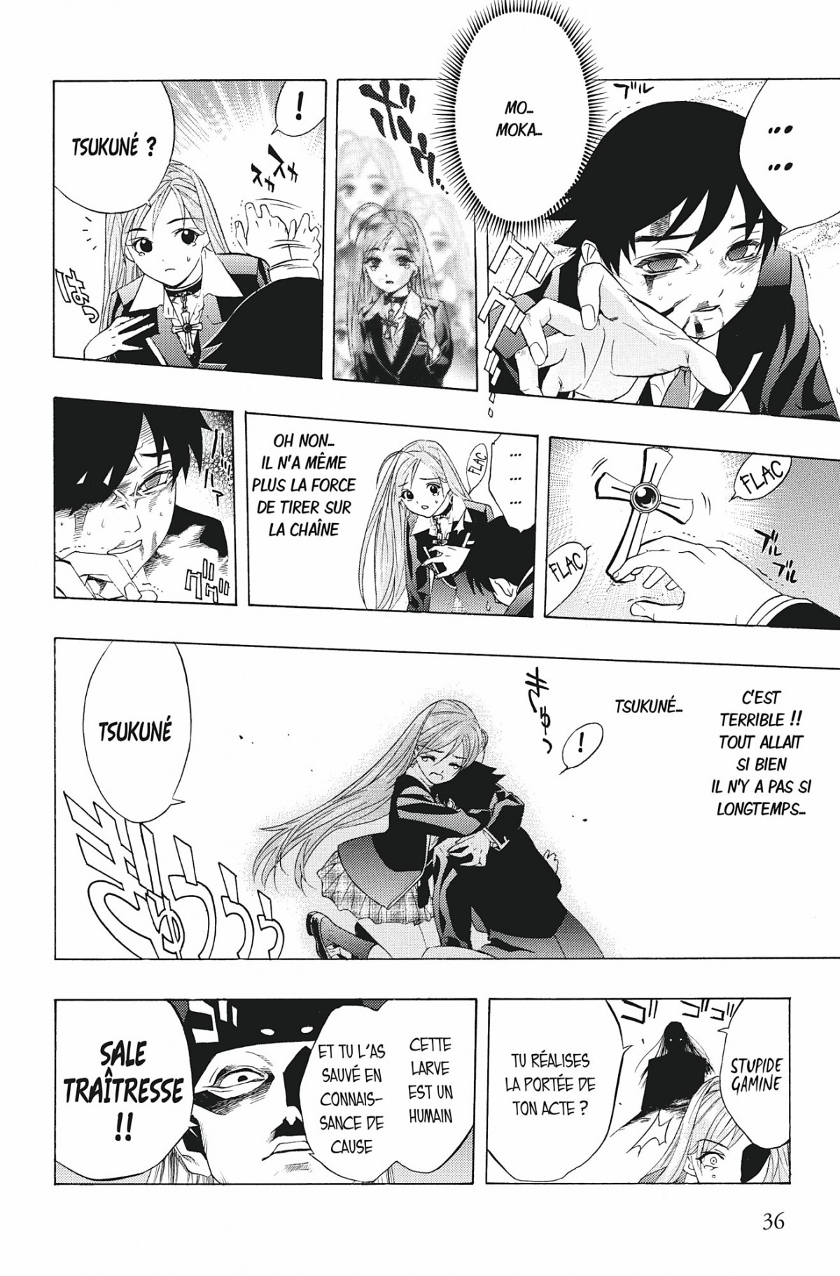 Rosario + Vampire Volume 3 page 35