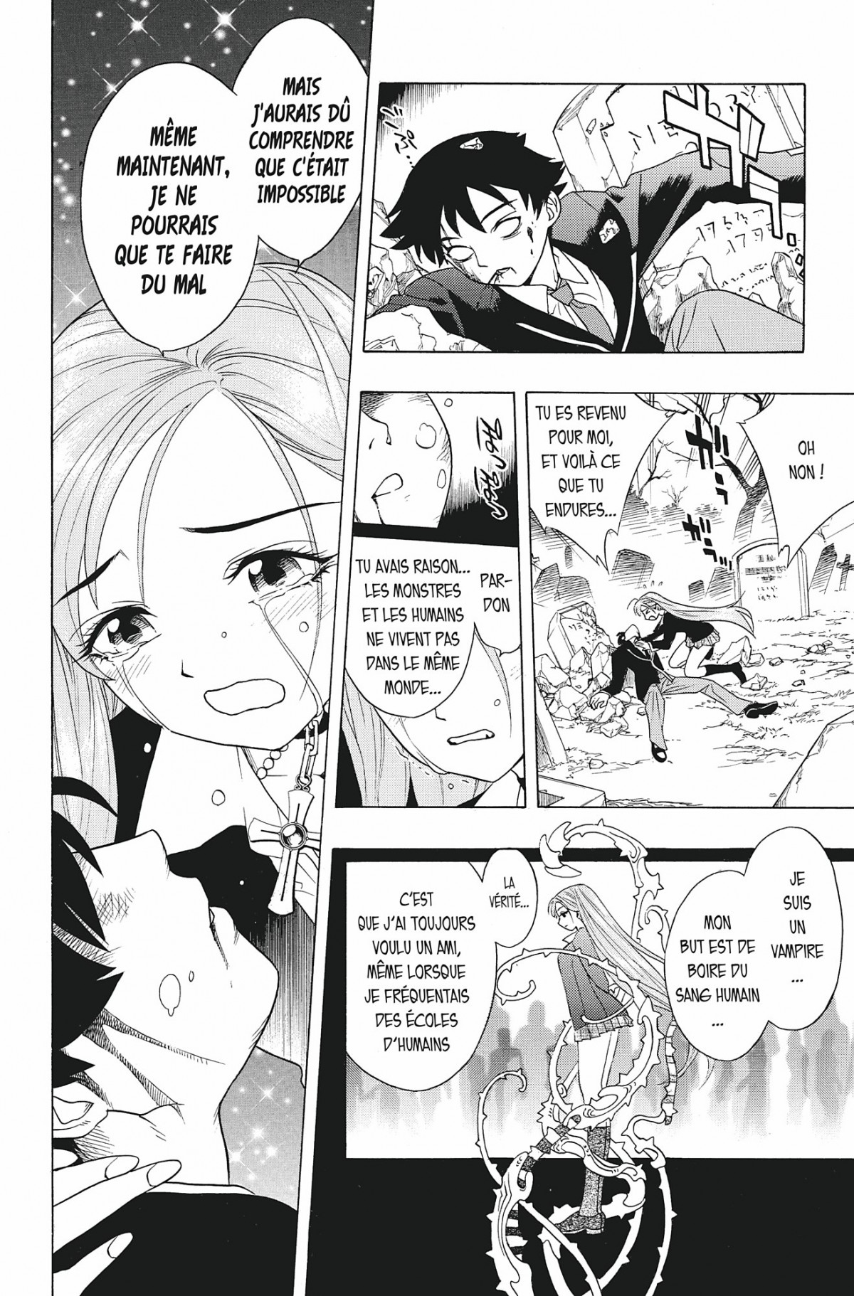 Rosario + Vampire Volume 1 page 42