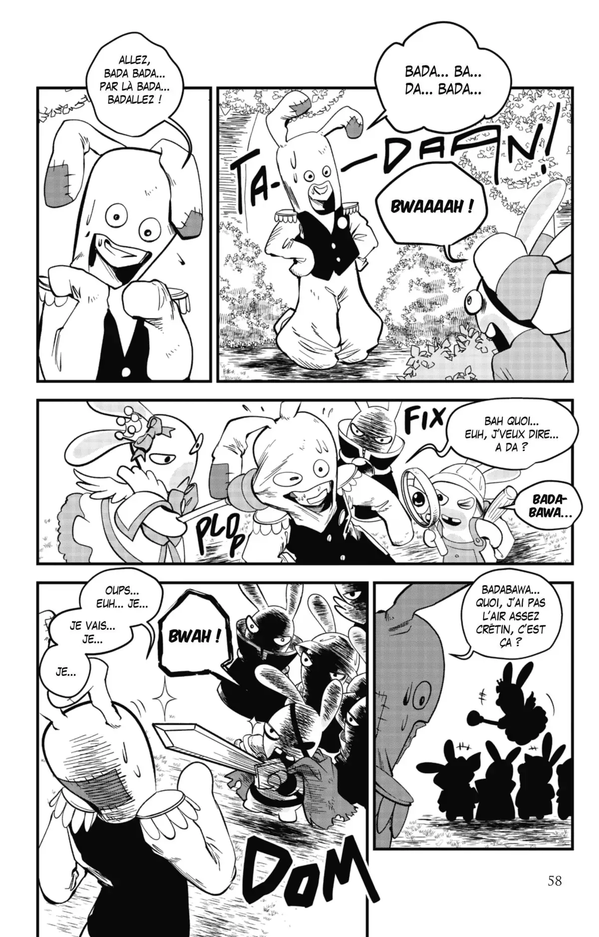 The Lapins Crétins – Luminarys Quest Volume 1 page 58