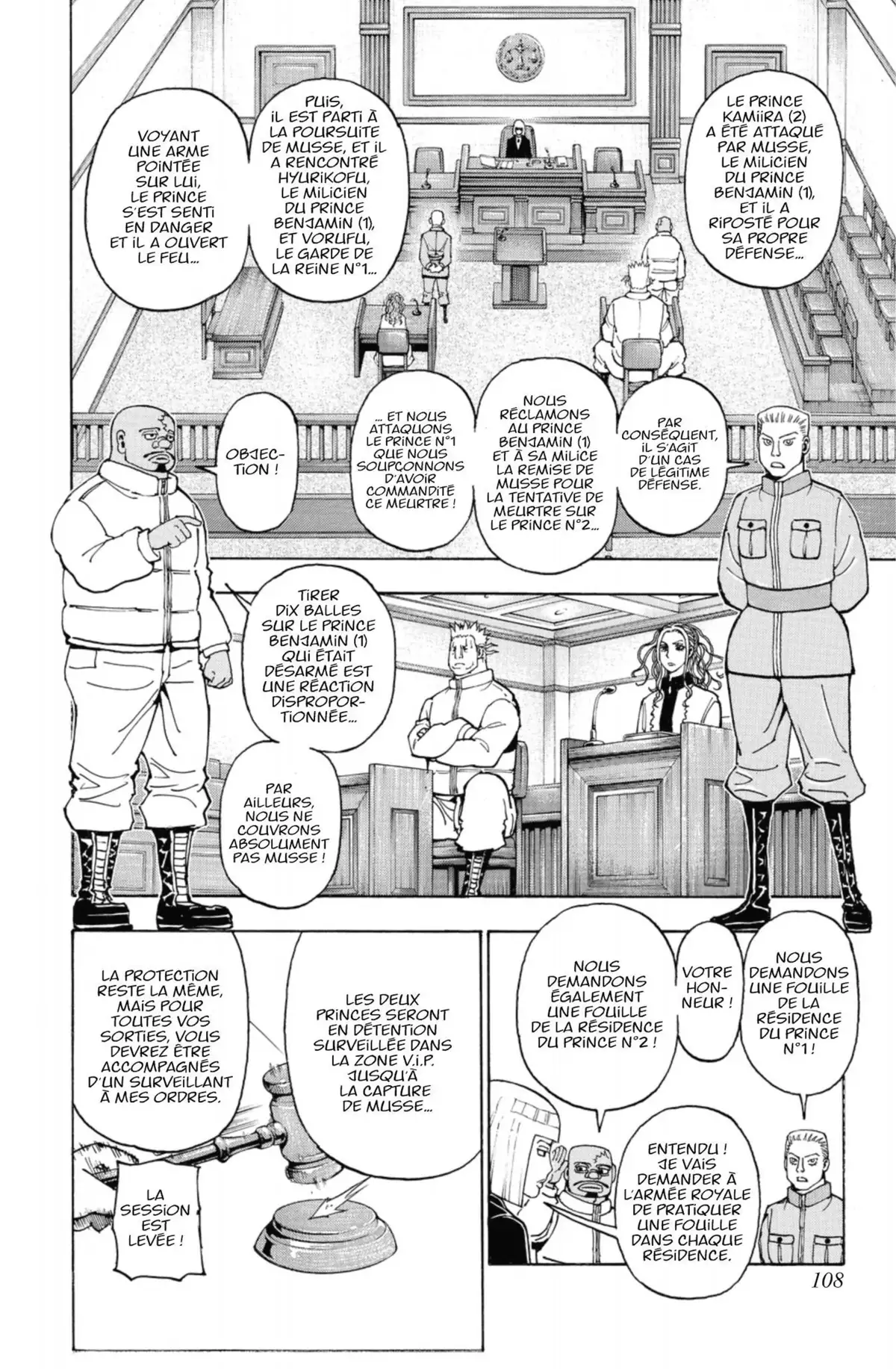 HUNTER x HUNTER Volume 36 page 109