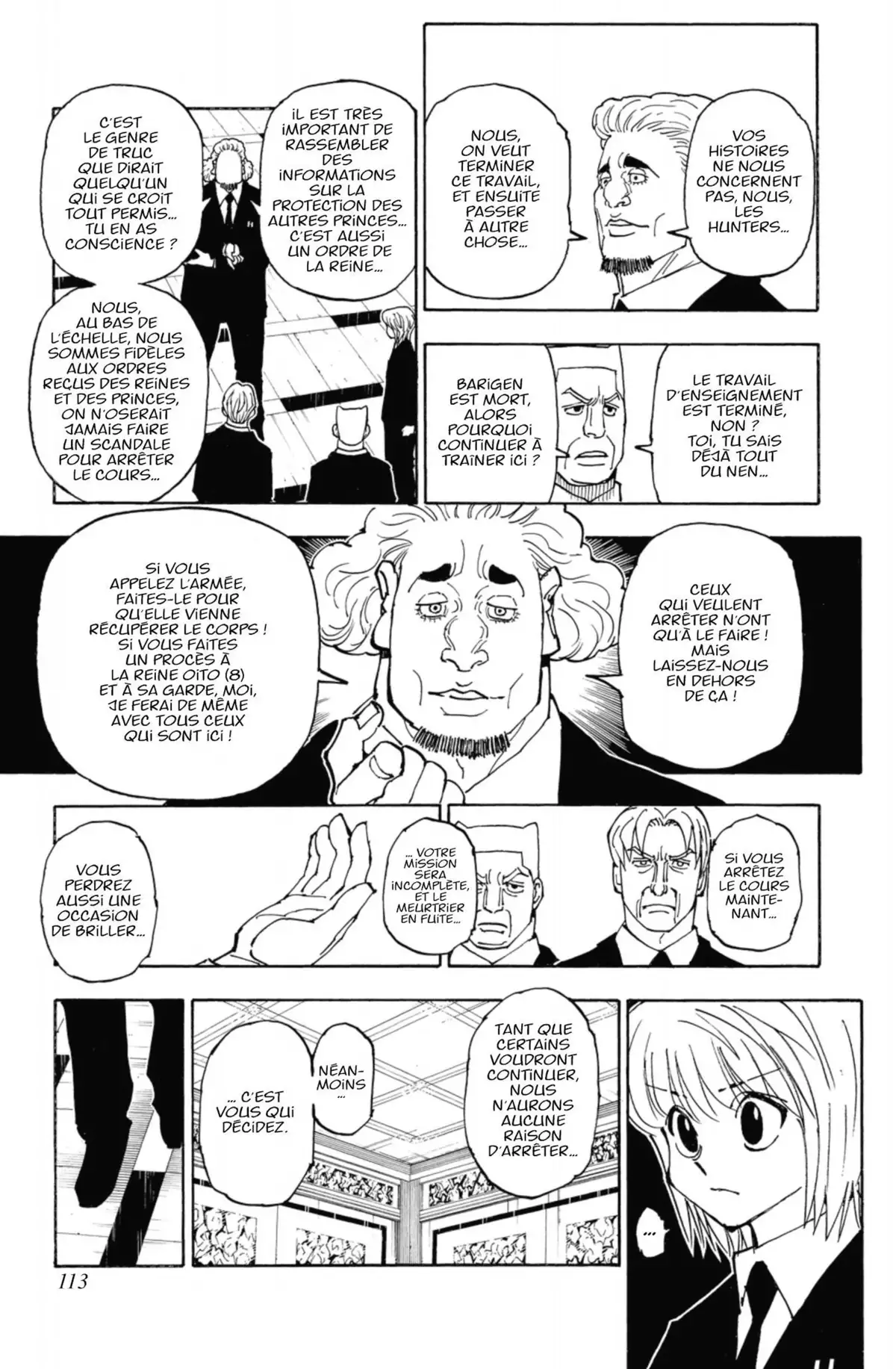 HUNTER x HUNTER Volume 36 page 114