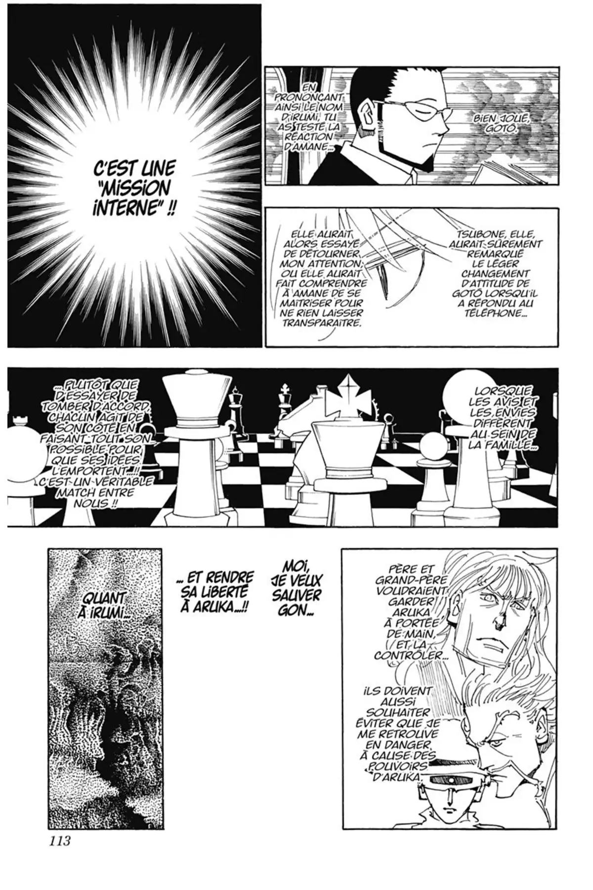 HUNTER x HUNTER Volume 31 page 112