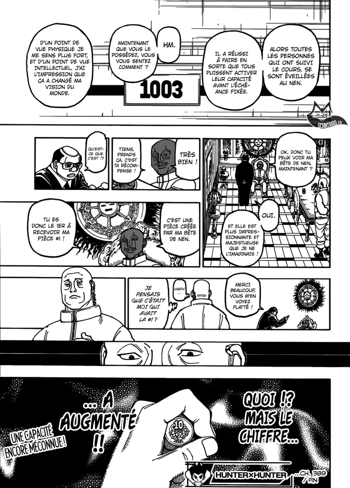 HUNTER x HUNTER Chapitre 389 page 19