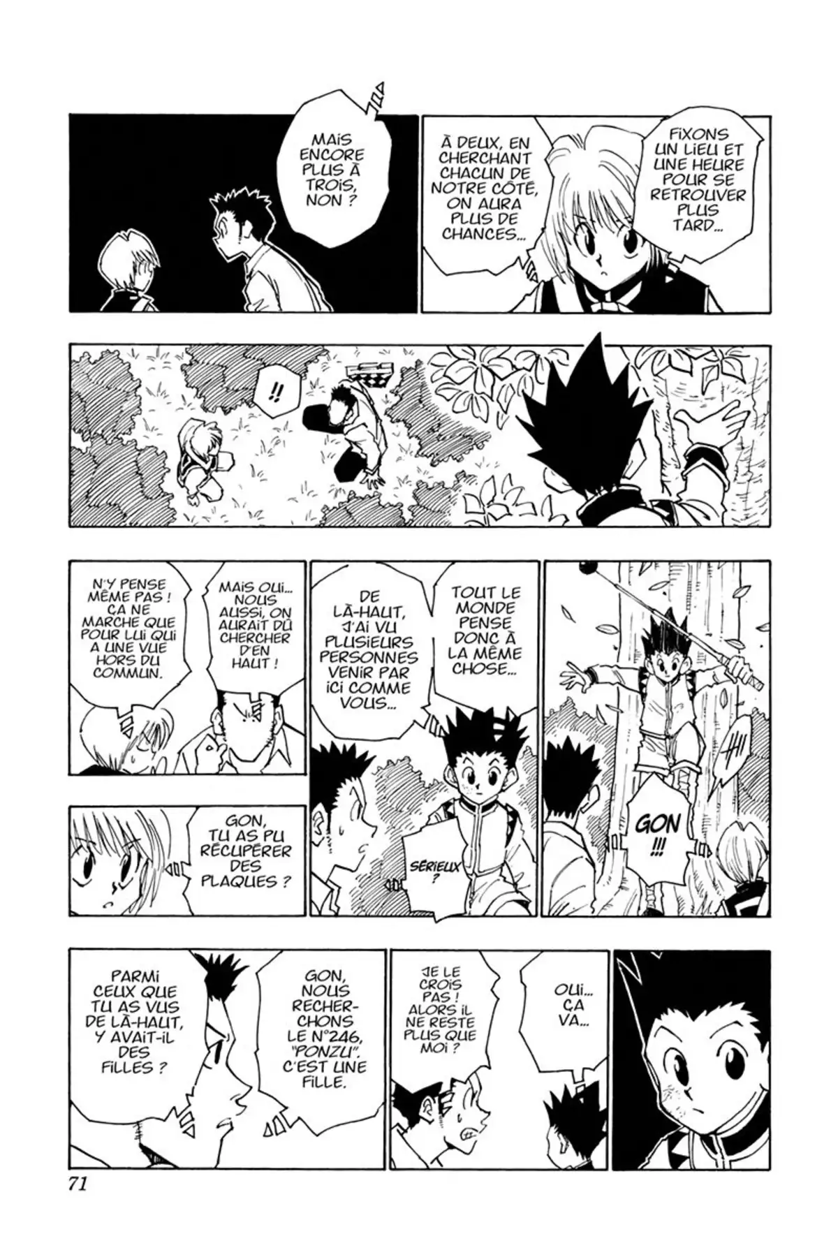 HUNTER x HUNTER Volume 4 page 70