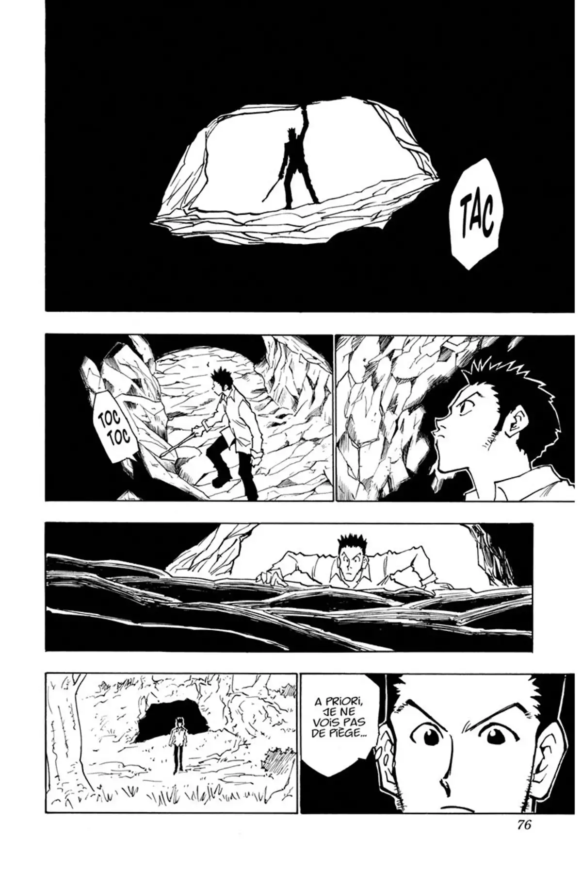 HUNTER x HUNTER Volume 4 page 75