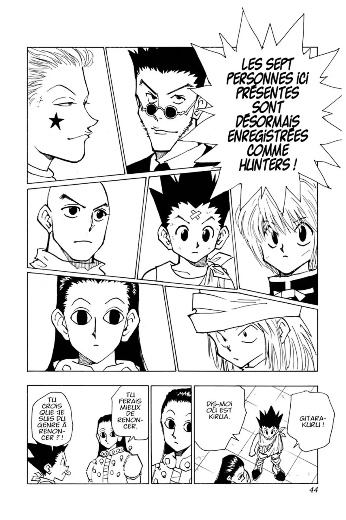 HUNTER x HUNTER Volume 5 page 44