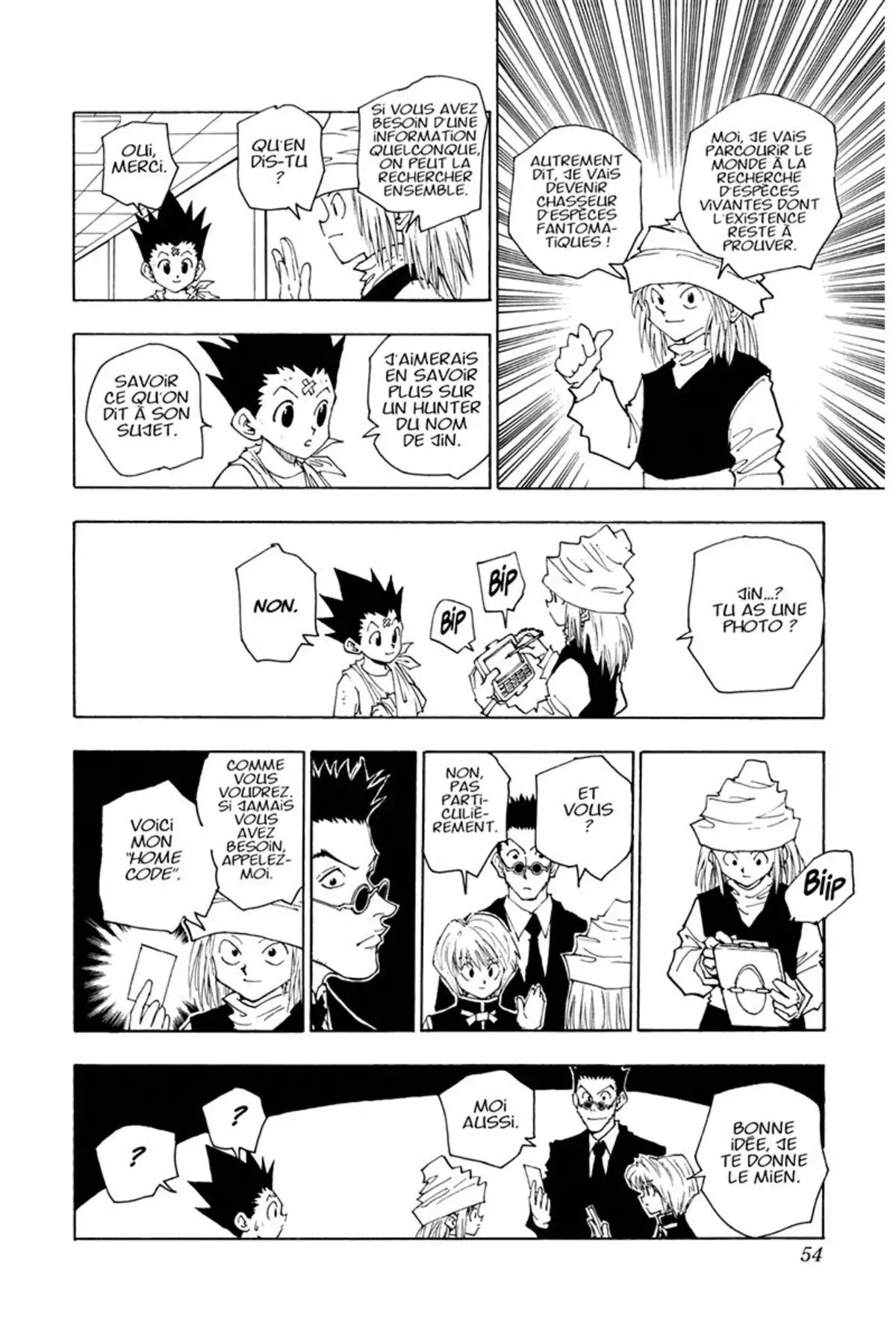 HUNTER x HUNTER Volume 5 page 54