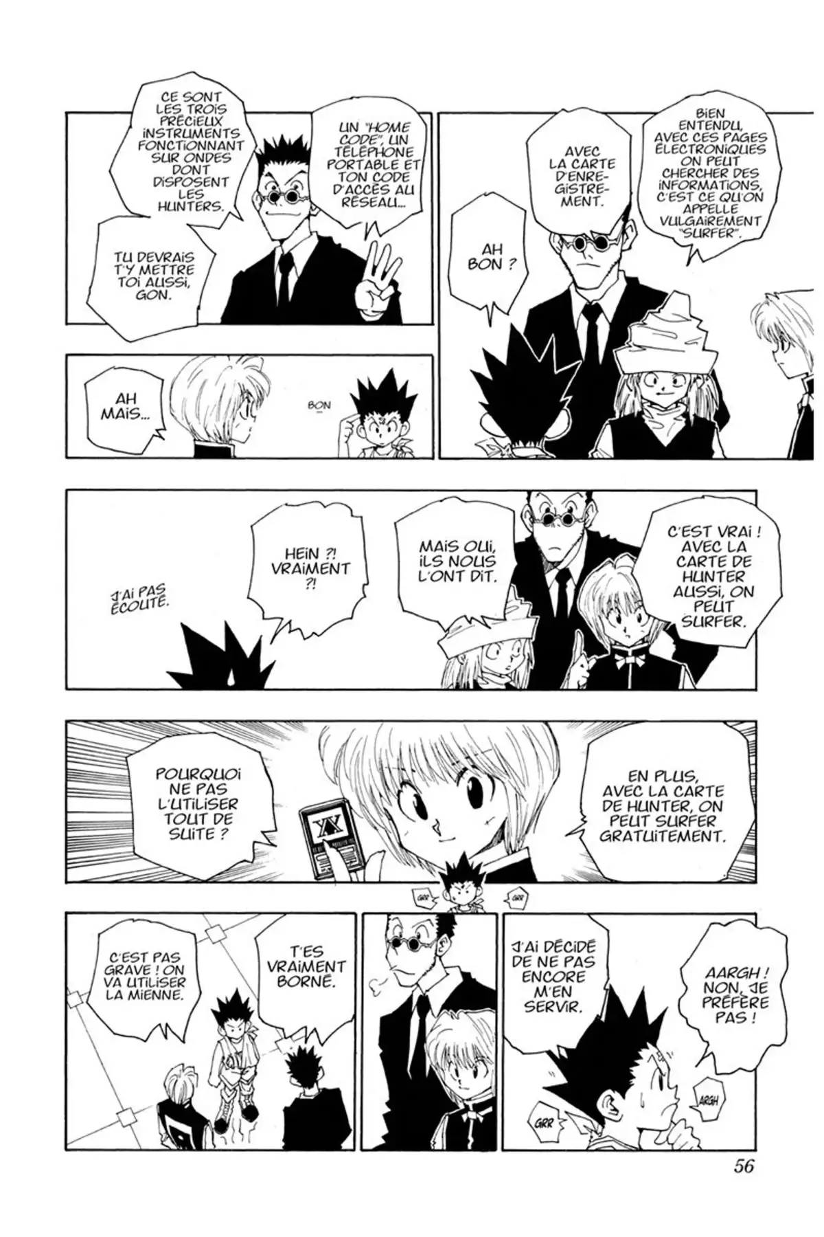 HUNTER x HUNTER Volume 5 page 56