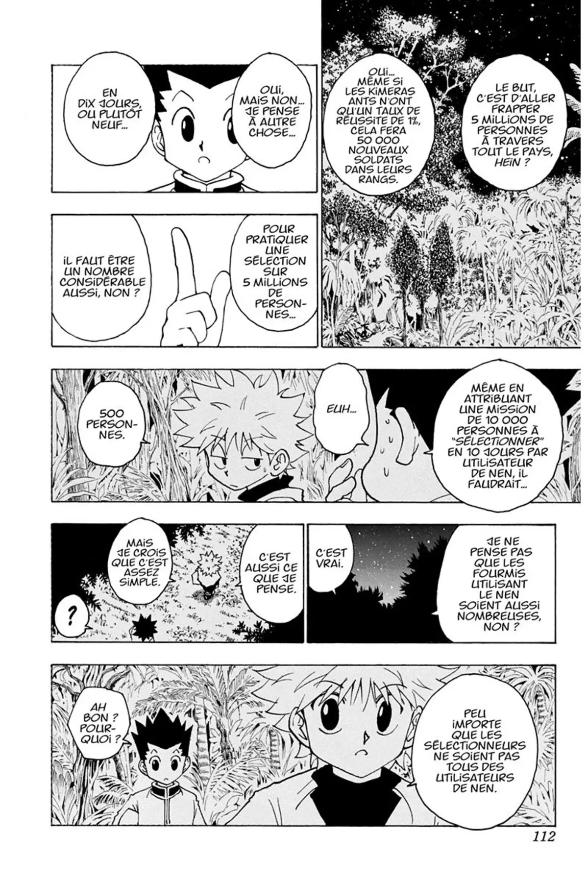 HUNTER x HUNTER Volume 22 page 111