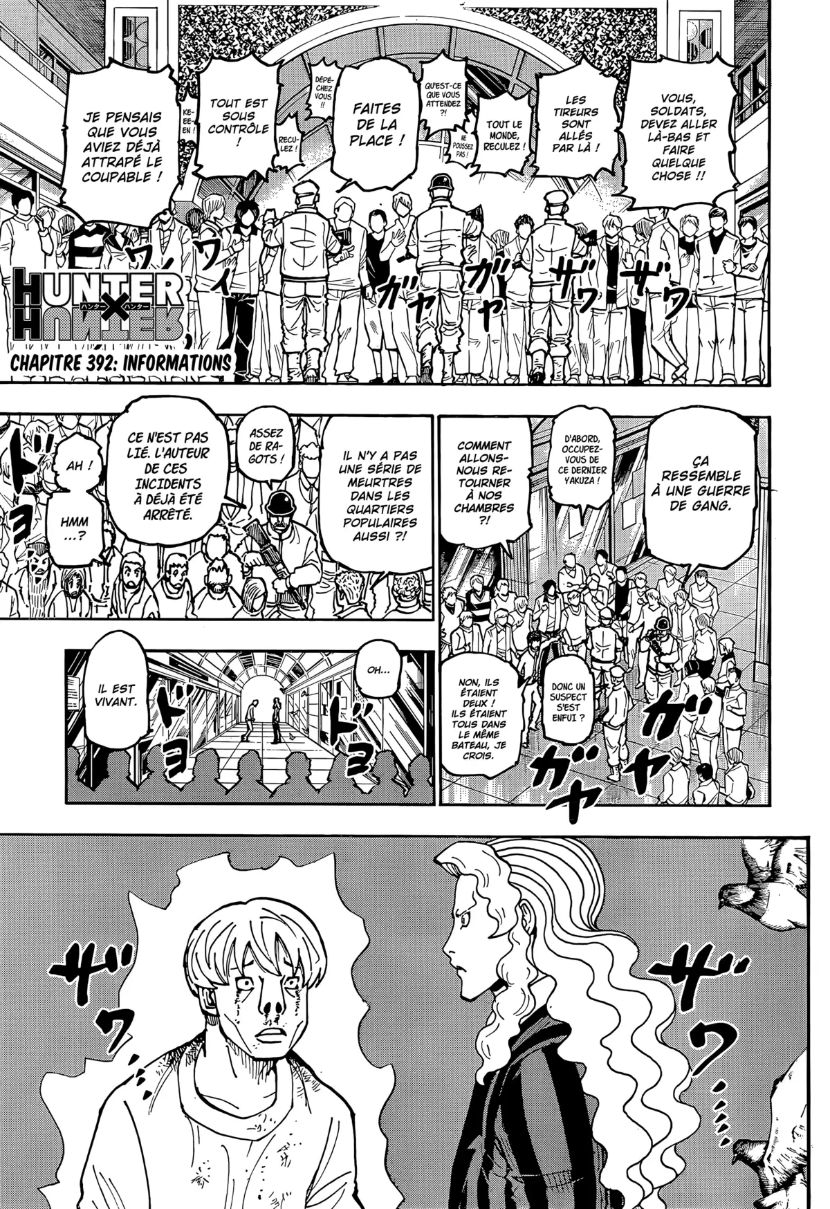 HUNTER x HUNTER Chapitre 392 page 1