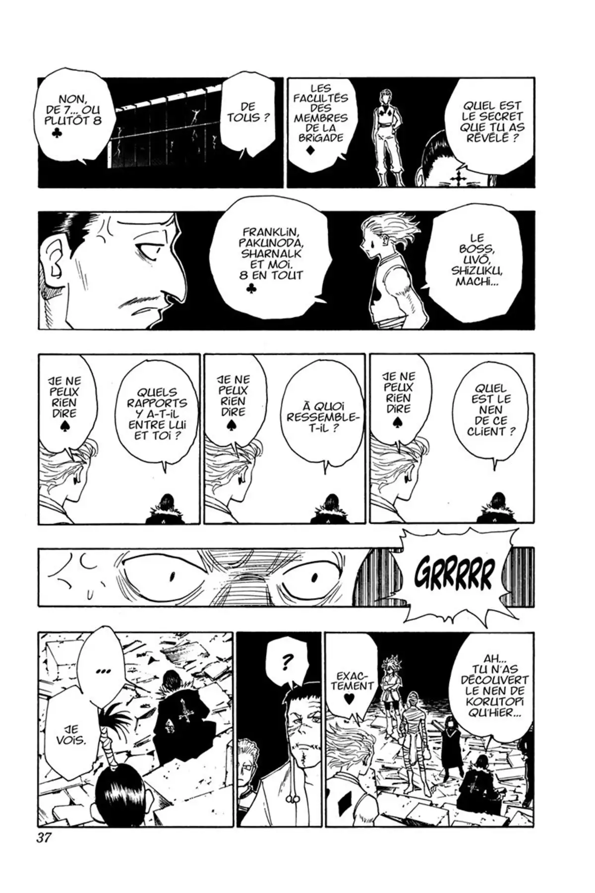 HUNTER x HUNTER Volume 12 page 36