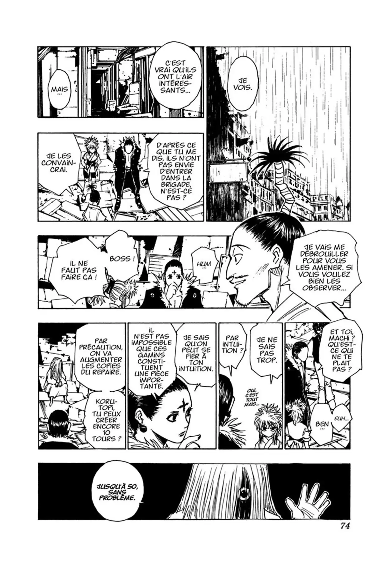 HUNTER x HUNTER Volume 12 page 73