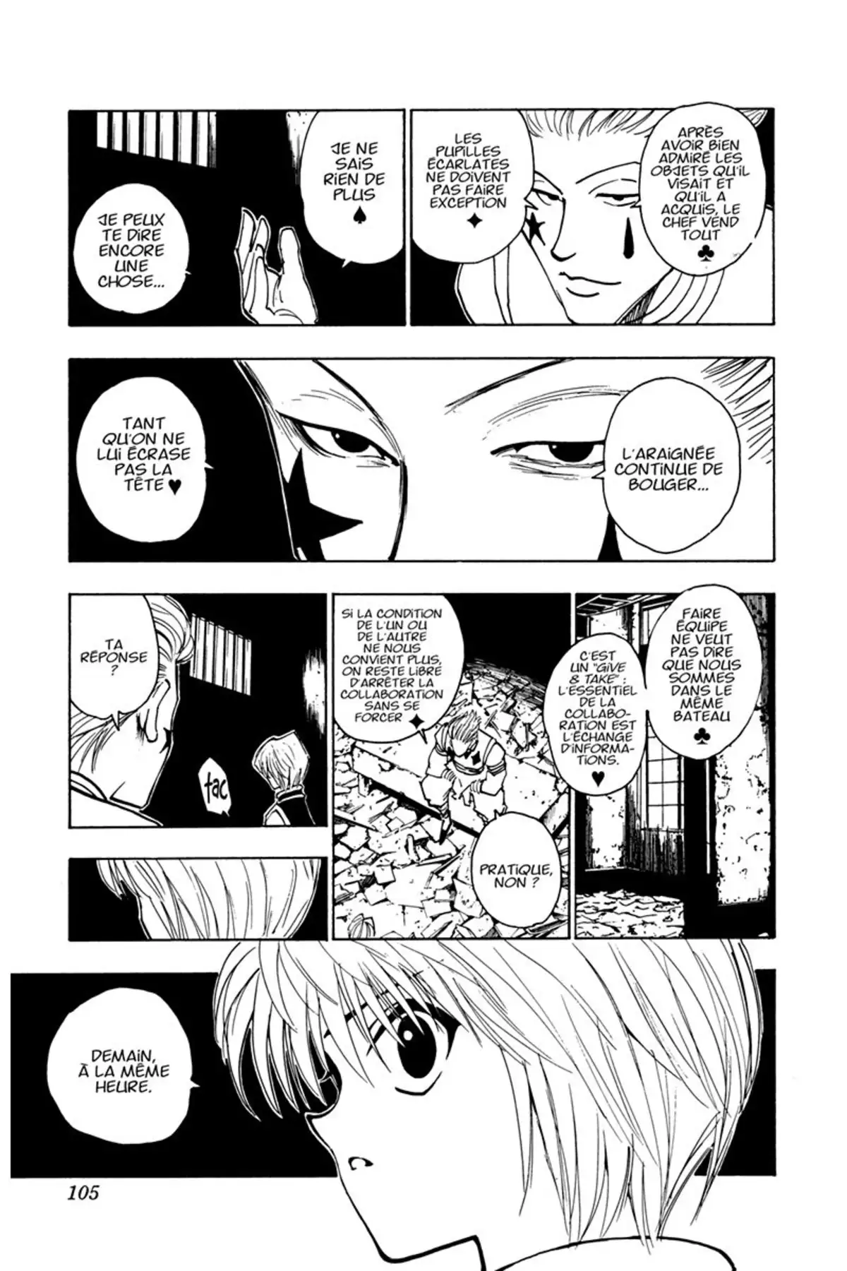 HUNTER x HUNTER Volume 9 page 104