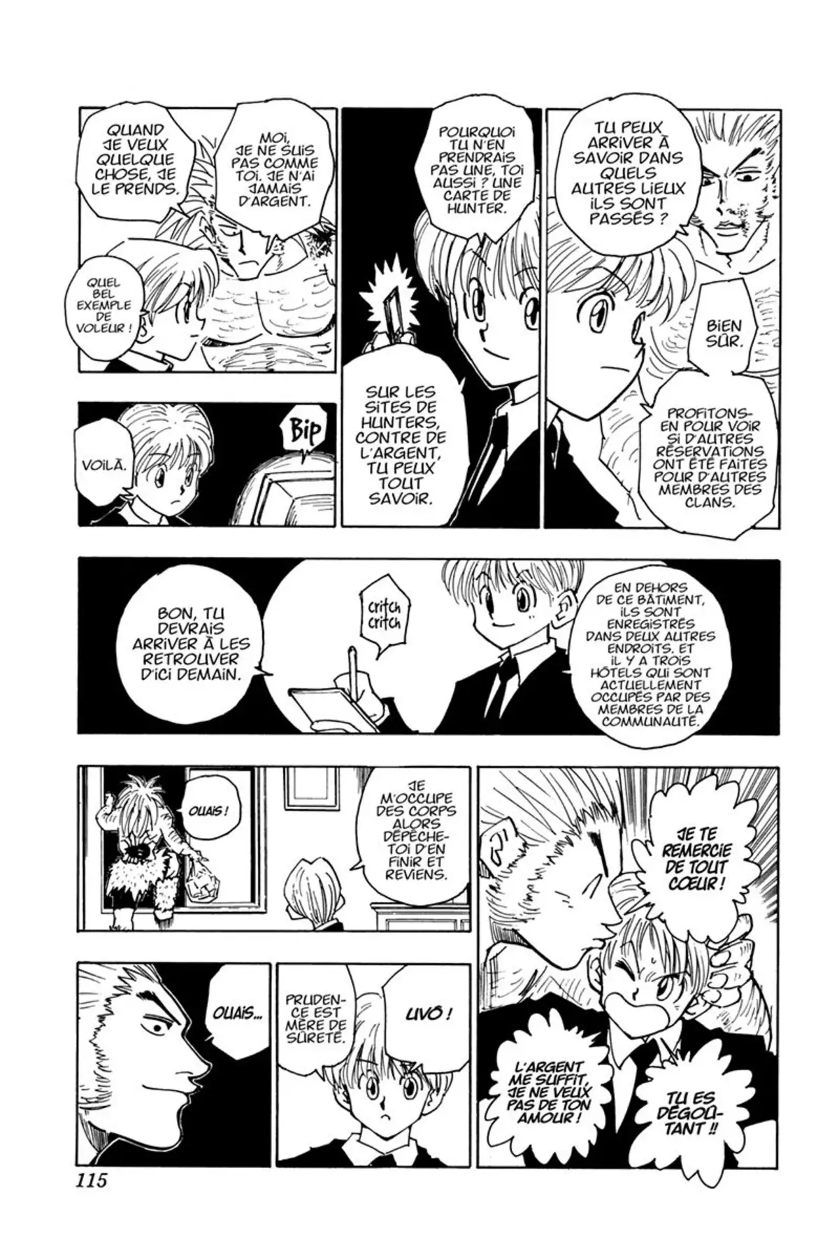 HUNTER x HUNTER Volume 9 page 114