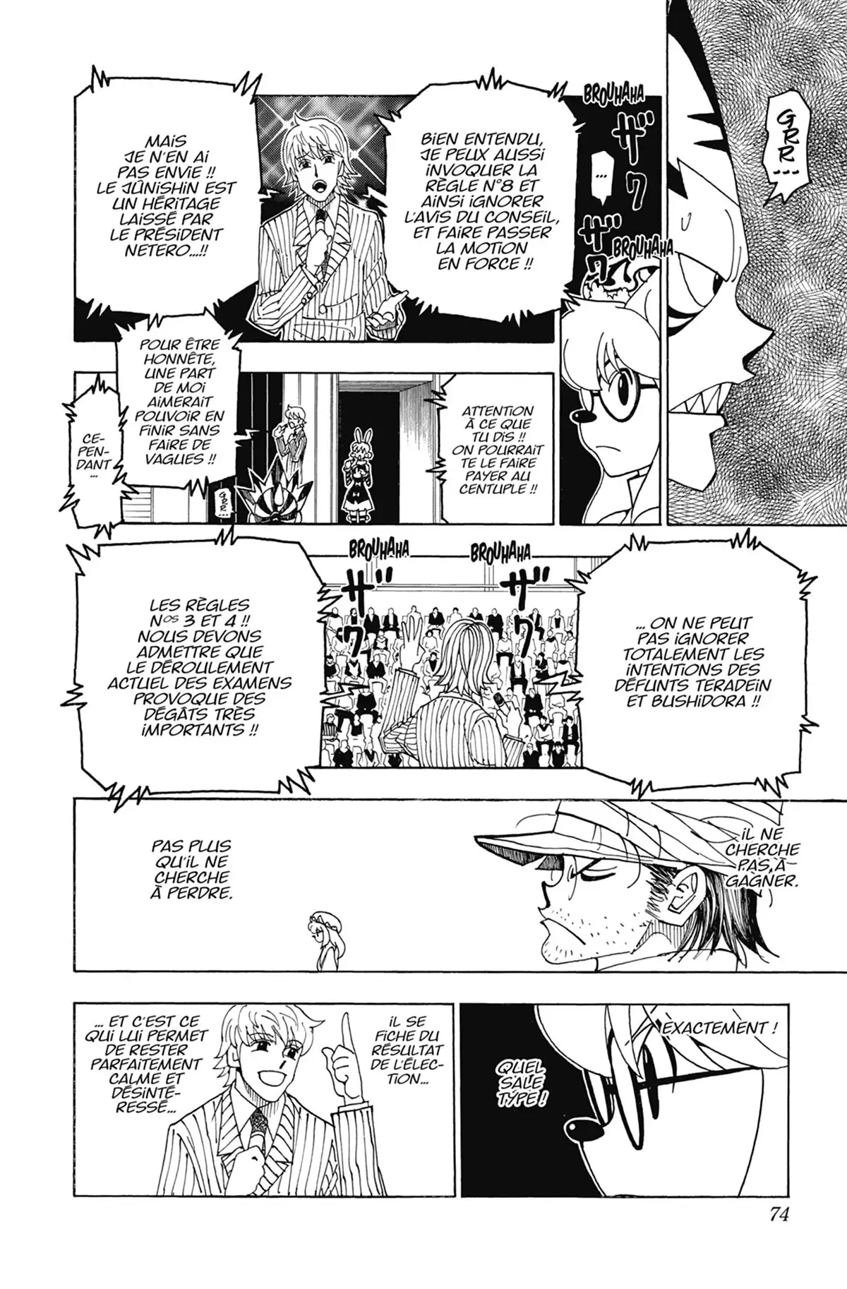 HUNTER x HUNTER Volume 32 page 73