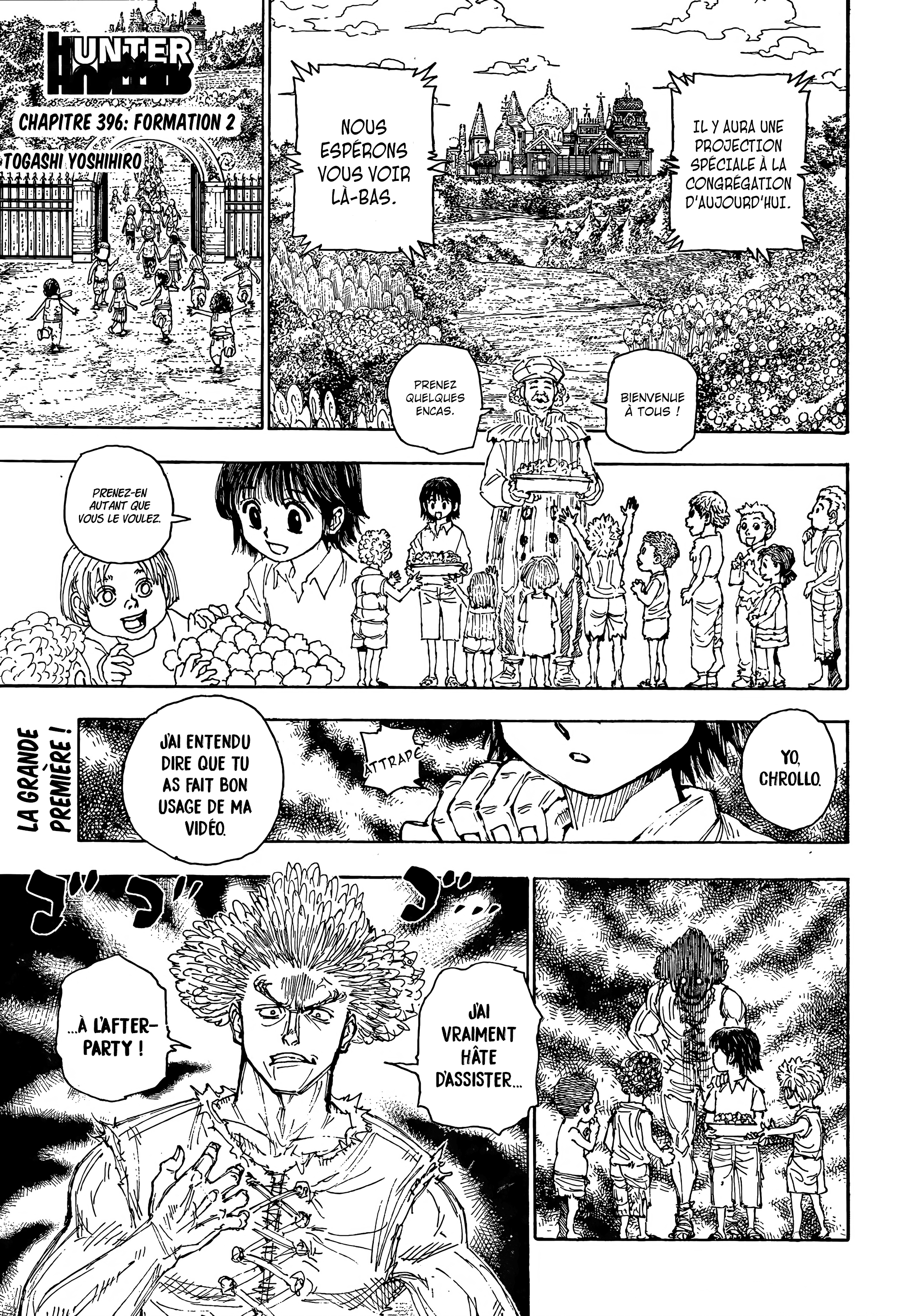 HUNTER x HUNTER Chapitre 396 page 1