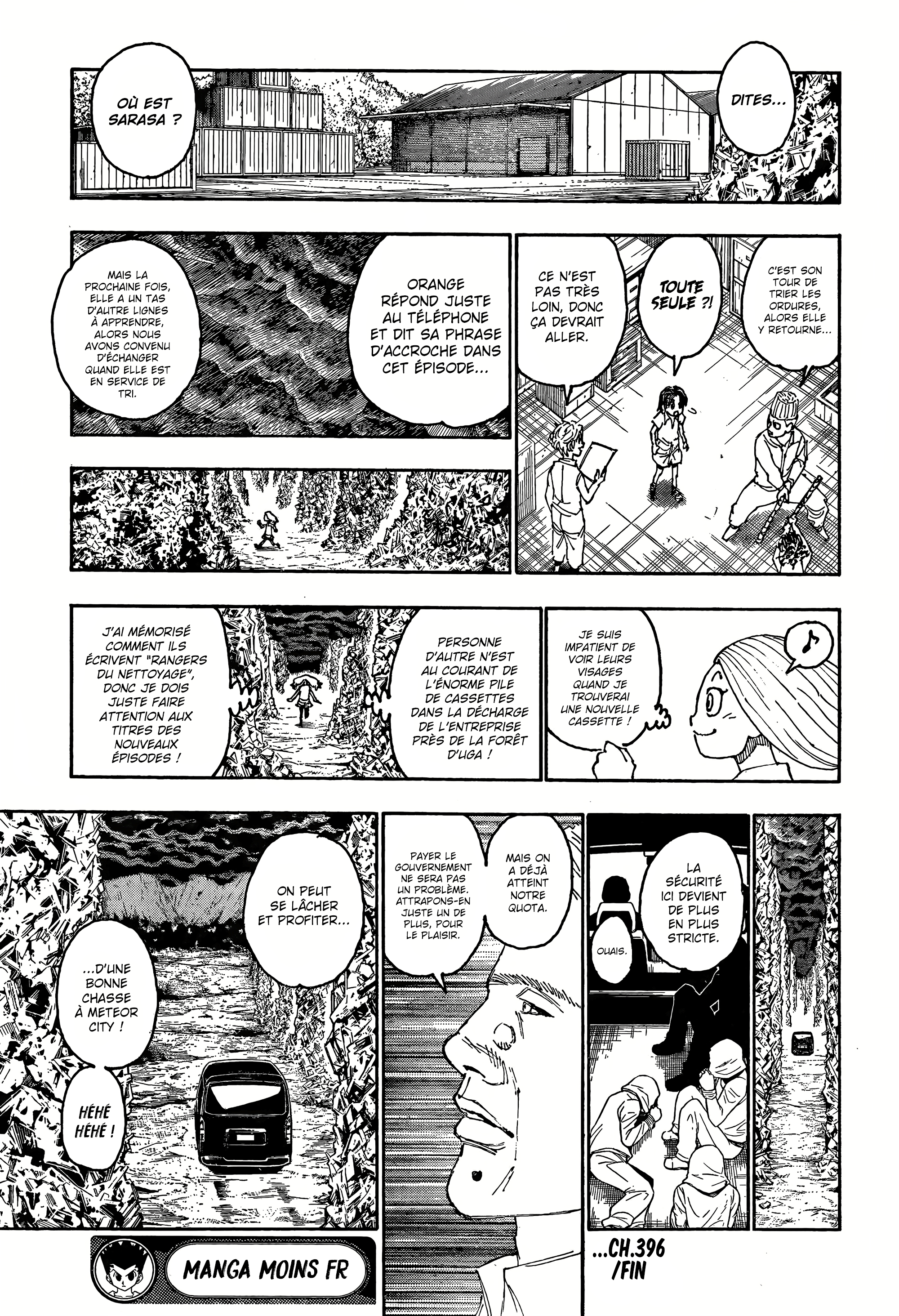 HUNTER x HUNTER Chapitre 396 page 19