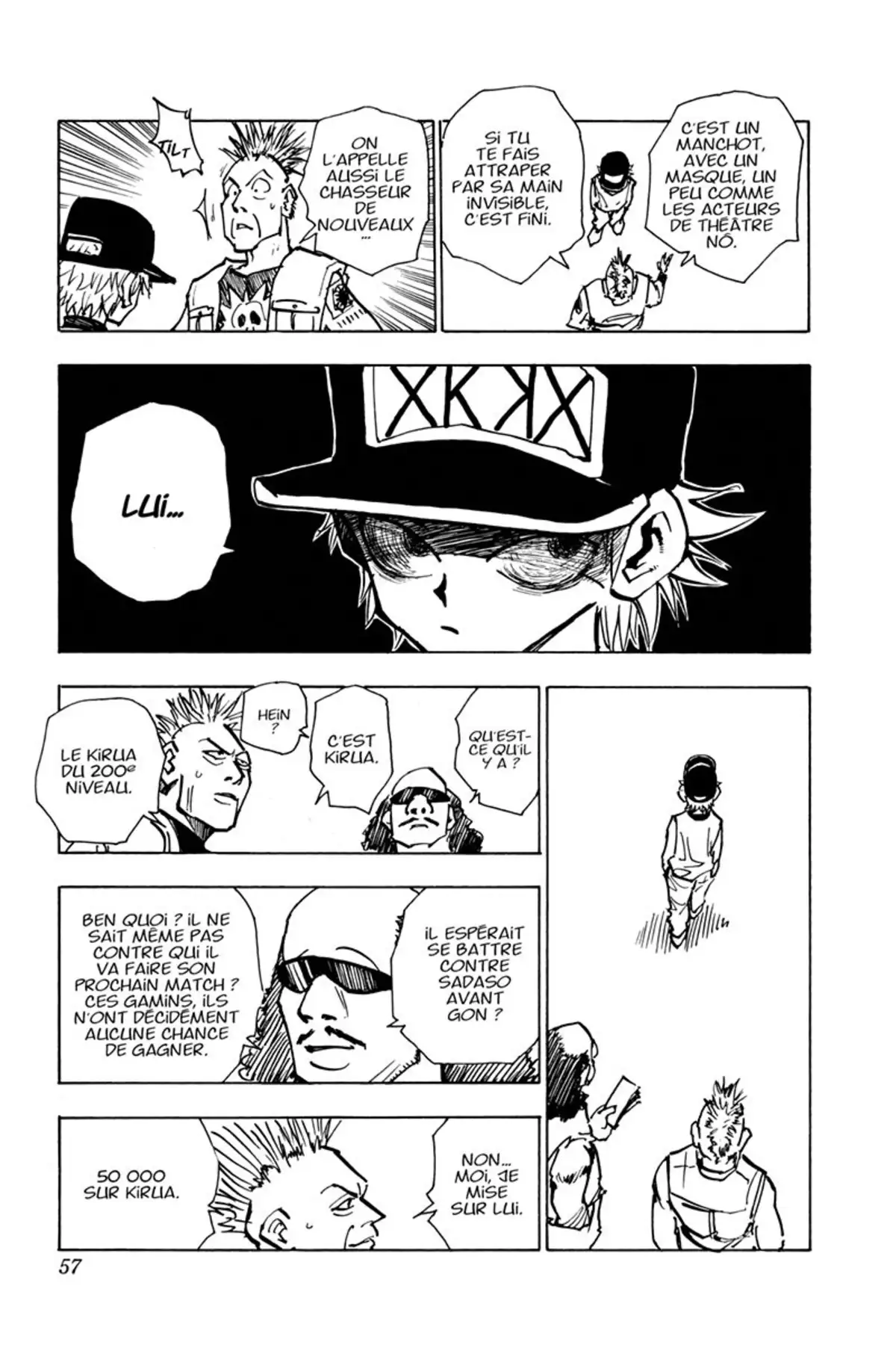 HUNTER x HUNTER Volume 7 page 56