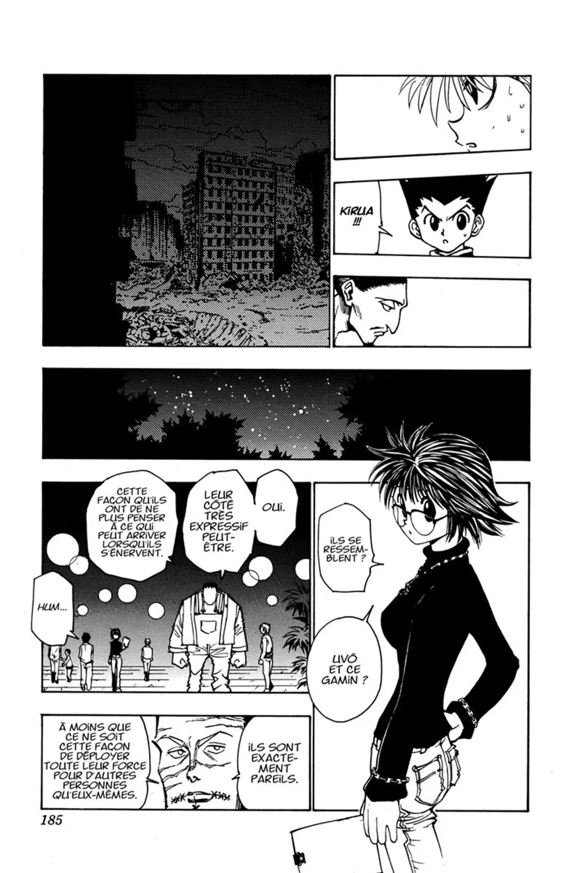 HUNTER x HUNTER Volume 10 page 184