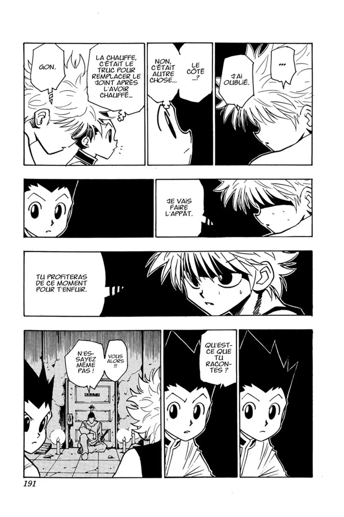 HUNTER x HUNTER Volume 10 page 190