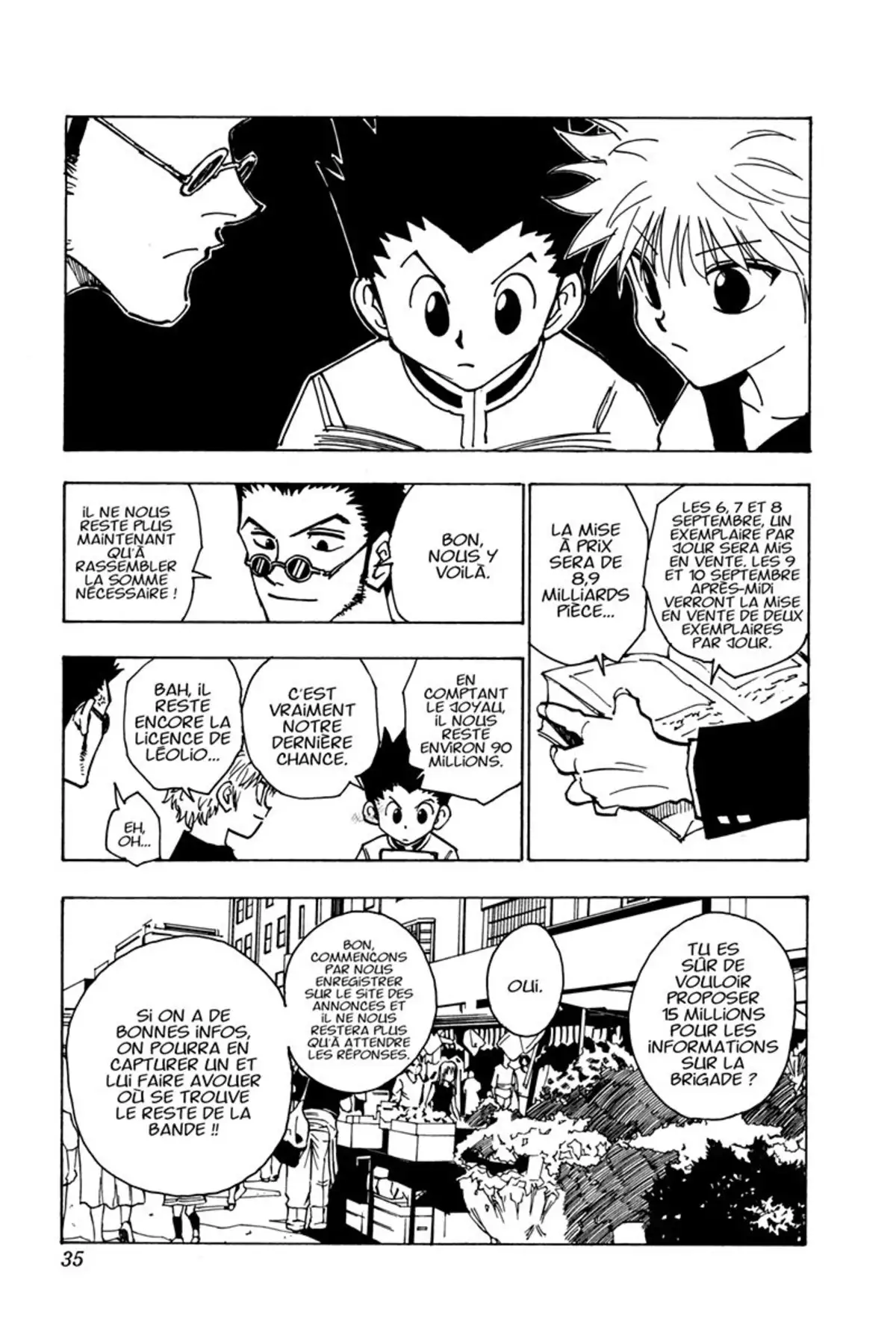 HUNTER x HUNTER Volume 10 page 34