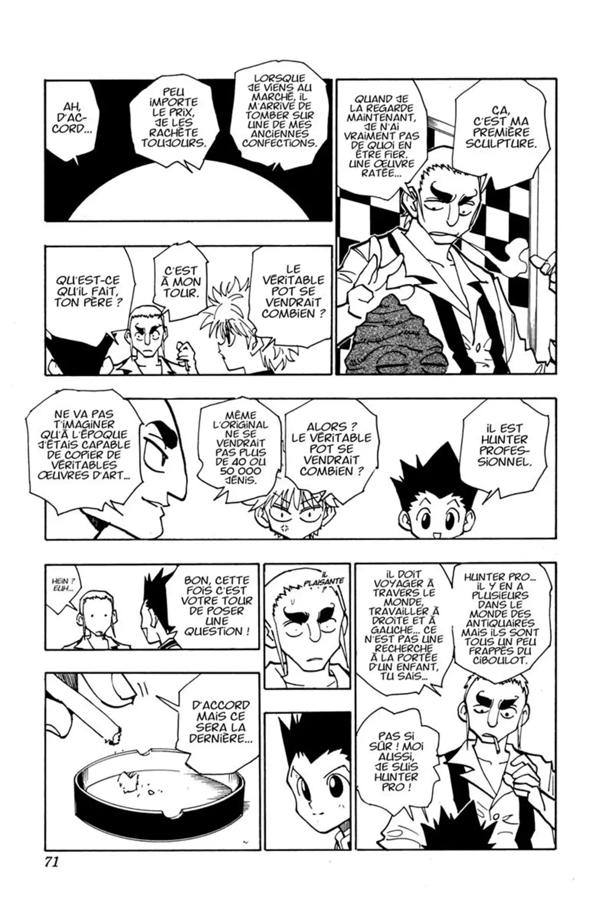 HUNTER x HUNTER Volume 10 page 70