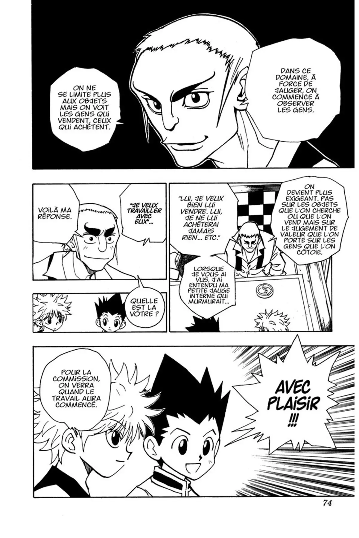 HUNTER x HUNTER Volume 10 page 73