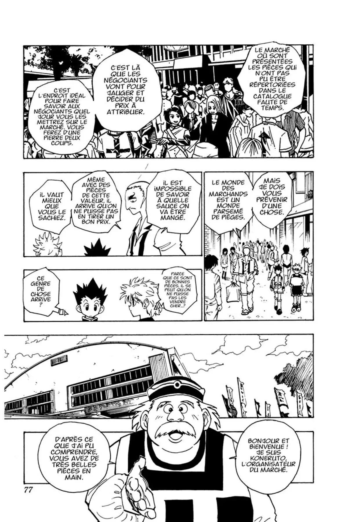 HUNTER x HUNTER Volume 10 page 76