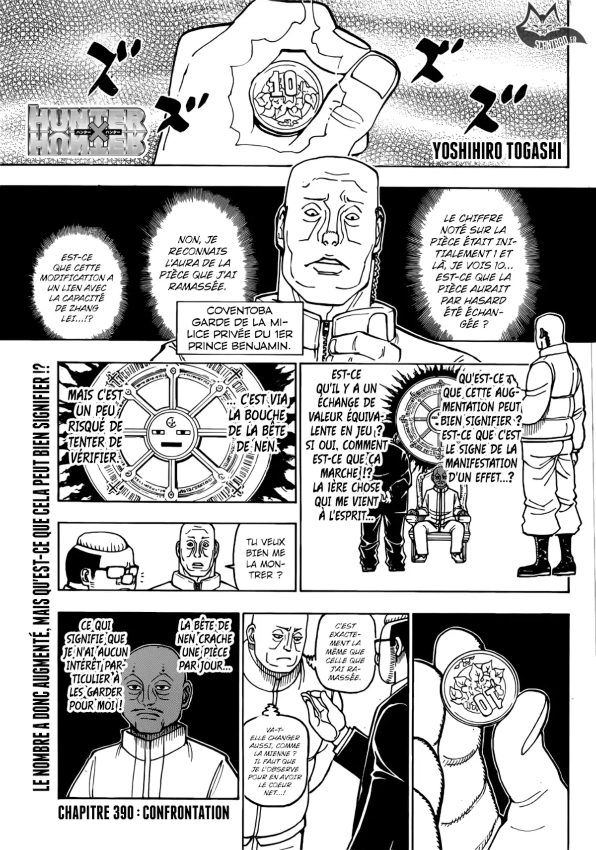 HUNTER x HUNTER Chapitre 390 page 1