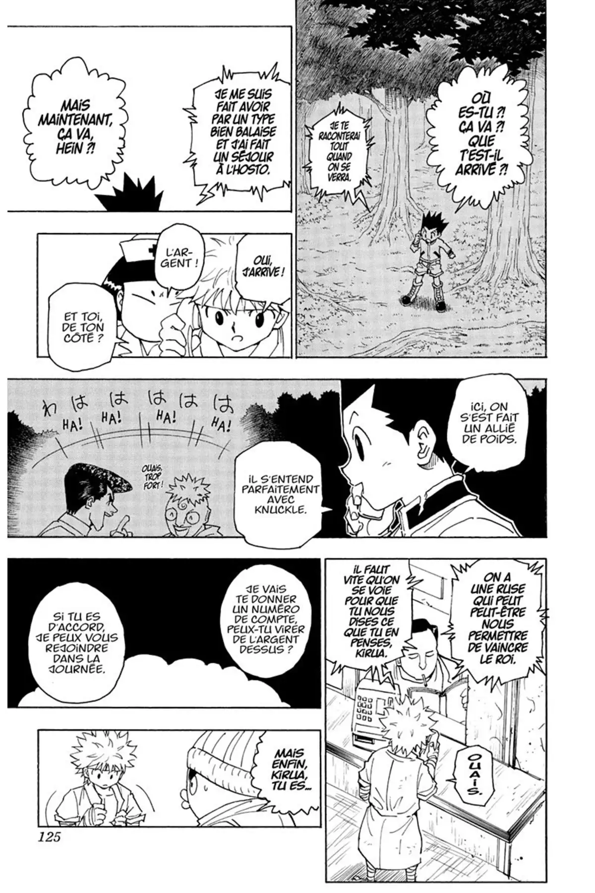 HUNTER x HUNTER Volume 24 page 124