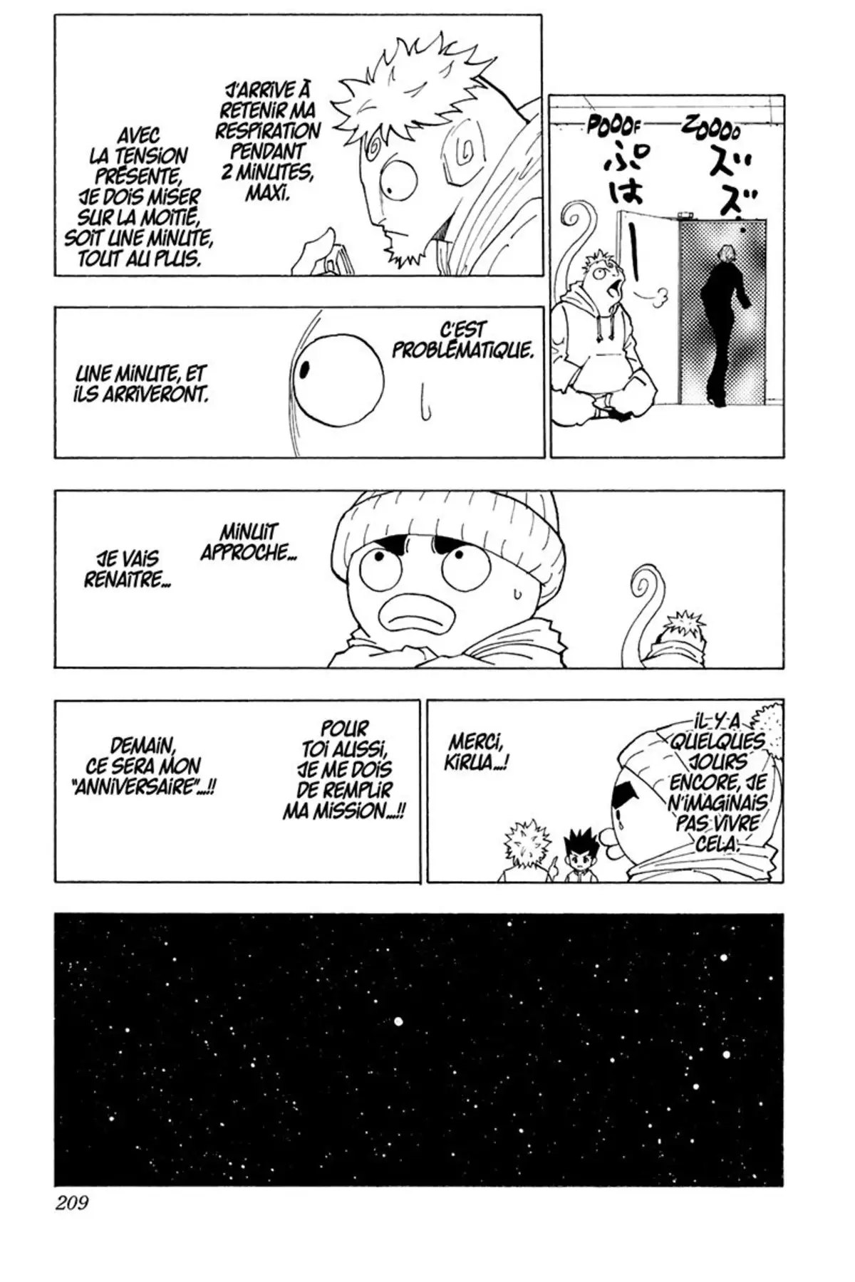 HUNTER x HUNTER Volume 24 page 208