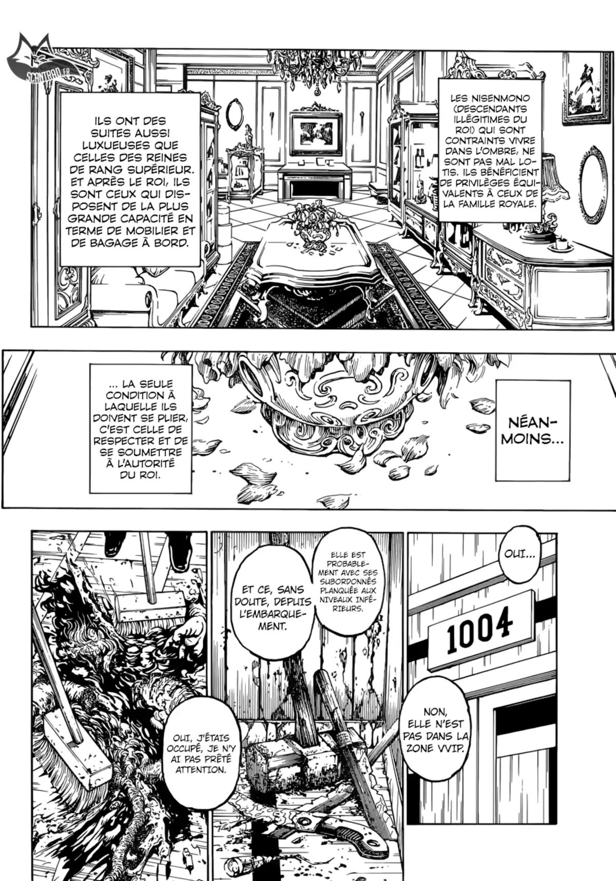 HUNTER x HUNTER Chapitre 384 page 8