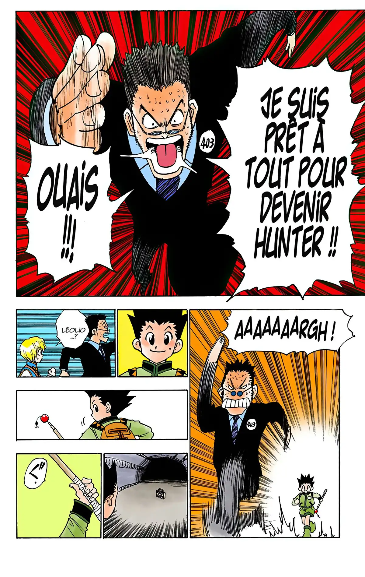 HUNTER x HUNTER Volume 1 page 133