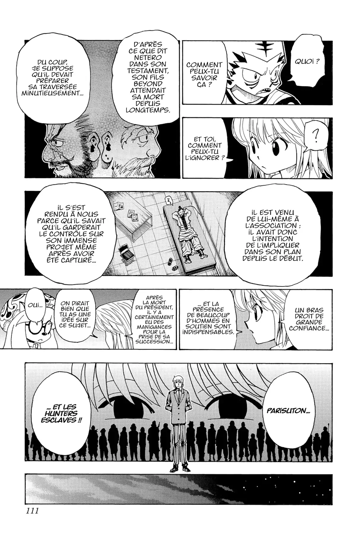 HUNTER x HUNTER Volume 33 page 111