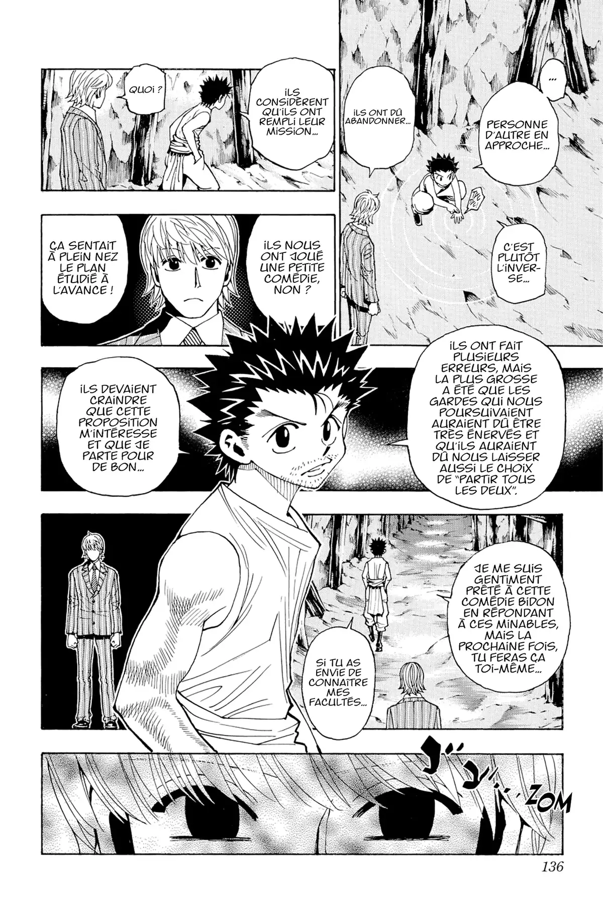 HUNTER x HUNTER Volume 33 page 136