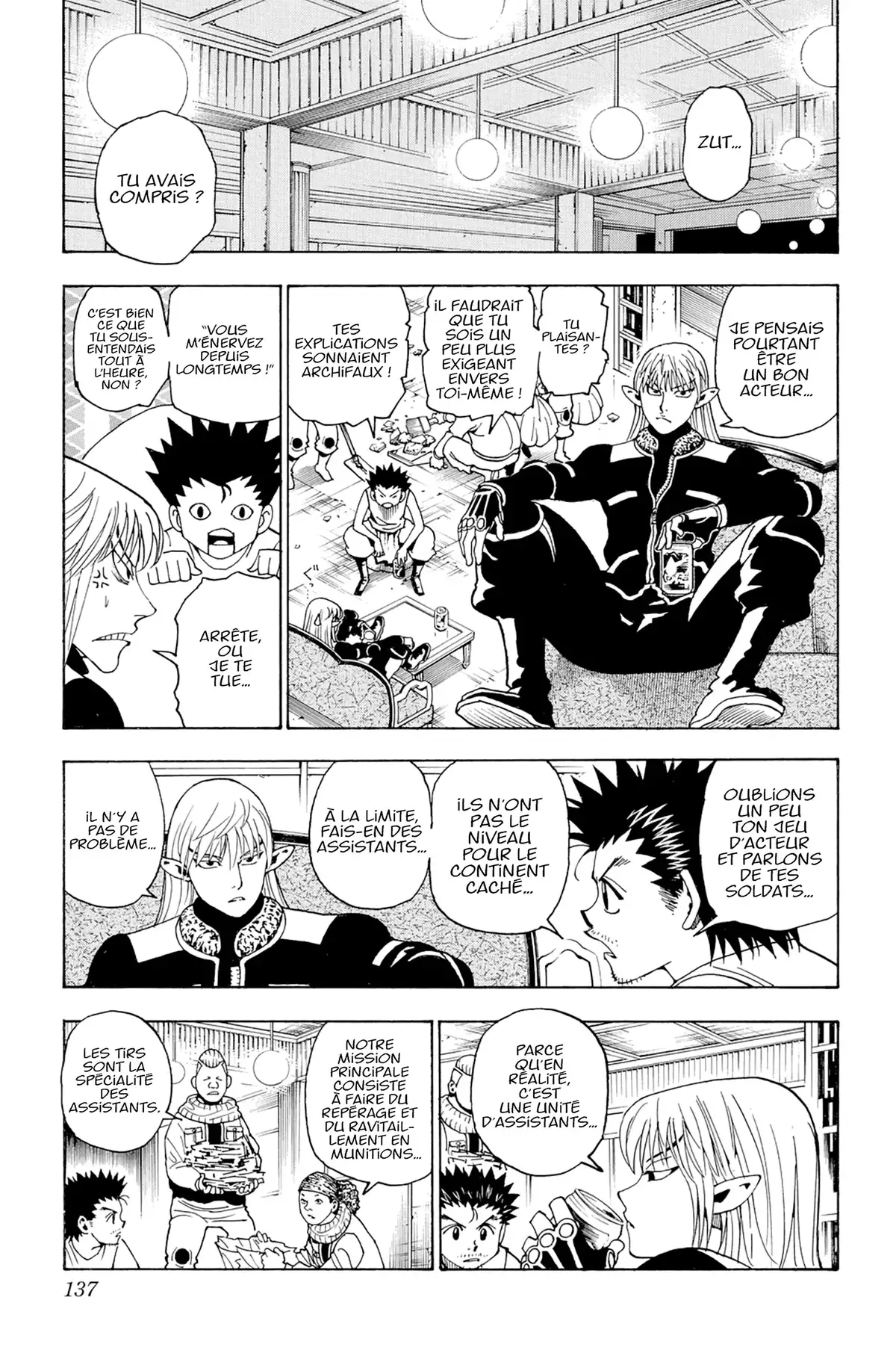 HUNTER x HUNTER Volume 33 page 137