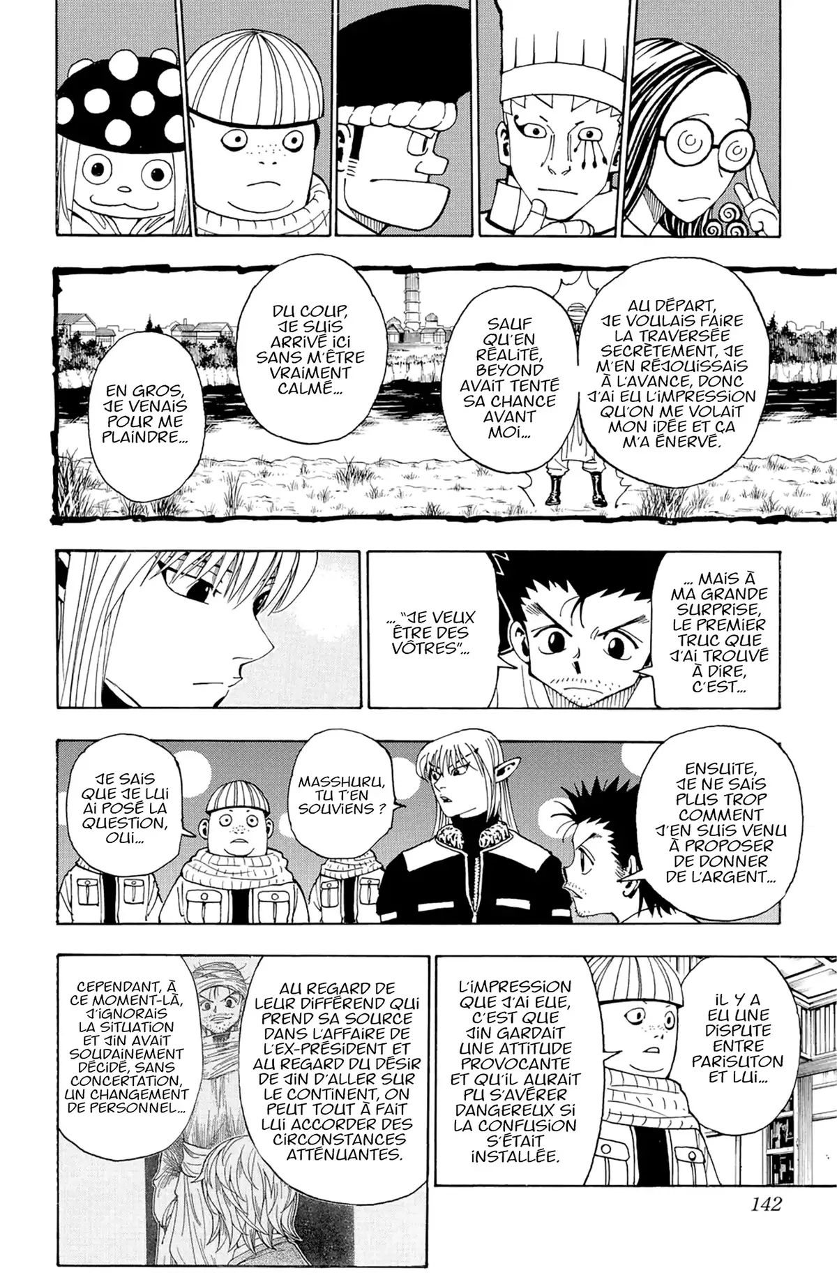 HUNTER x HUNTER Volume 33 page 142