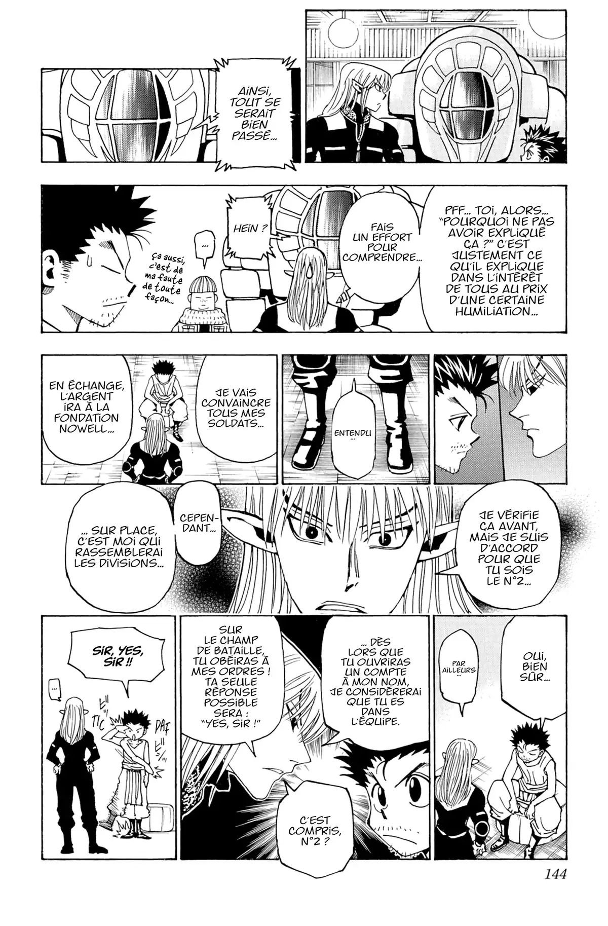 HUNTER x HUNTER Volume 33 page 144