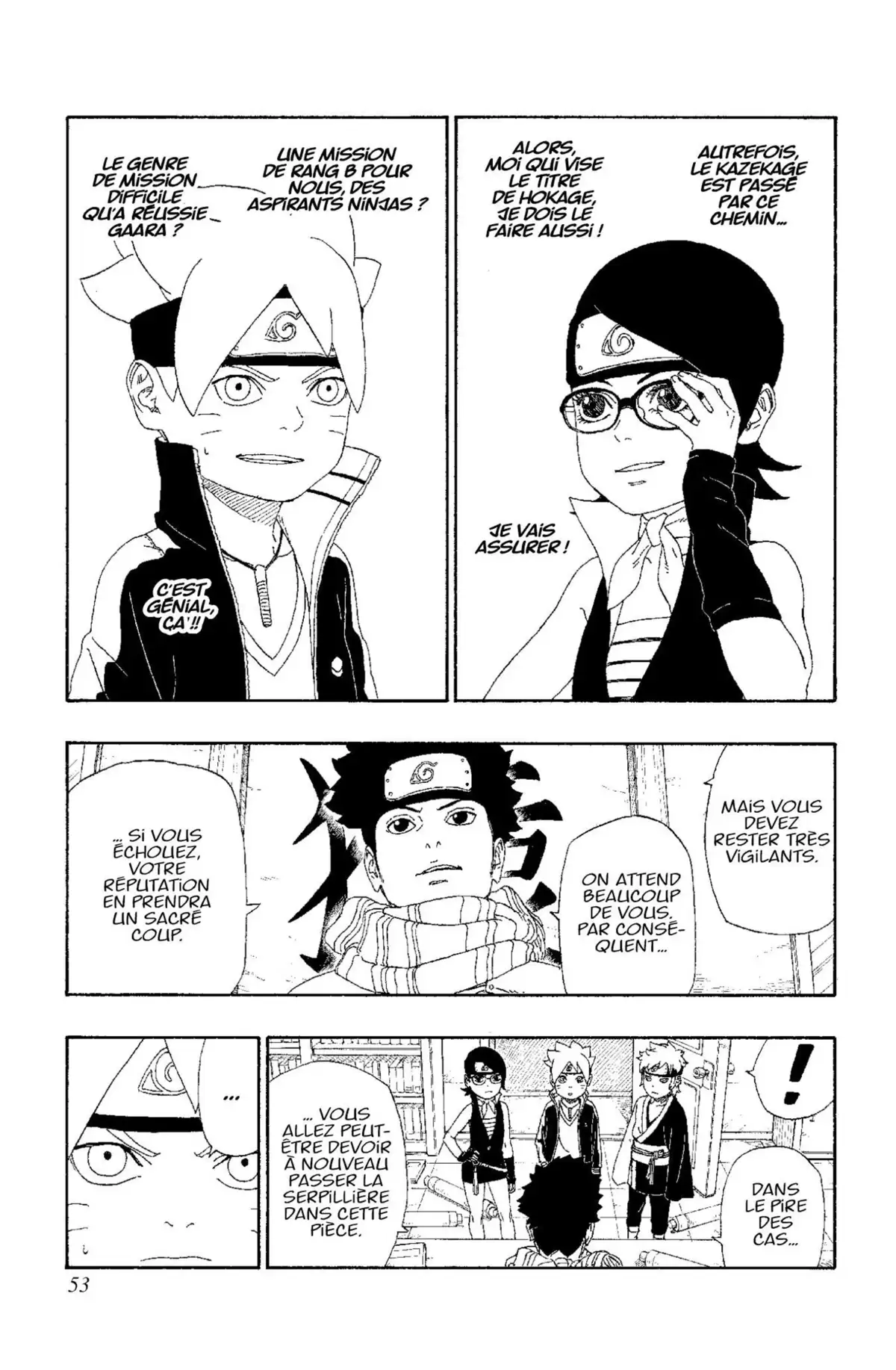 Boruto – Naruto Next Generations Volume 4 page 55