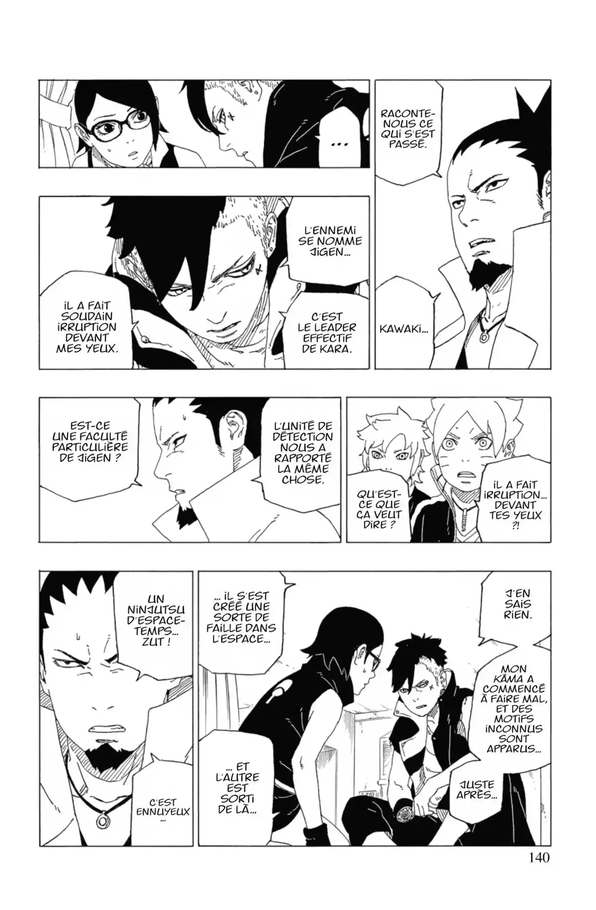 Boruto – Naruto Next Generations Volume 10 page 142