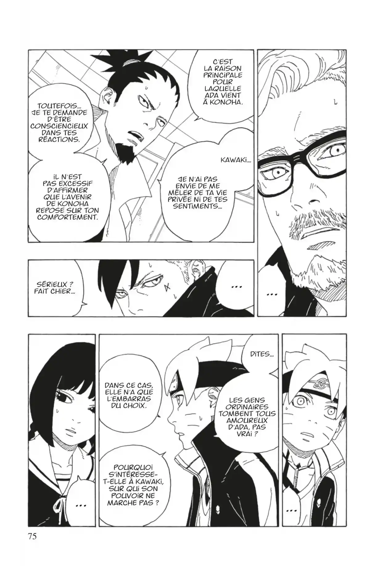 Boruto – Naruto Next Generations Volume 19 page 74