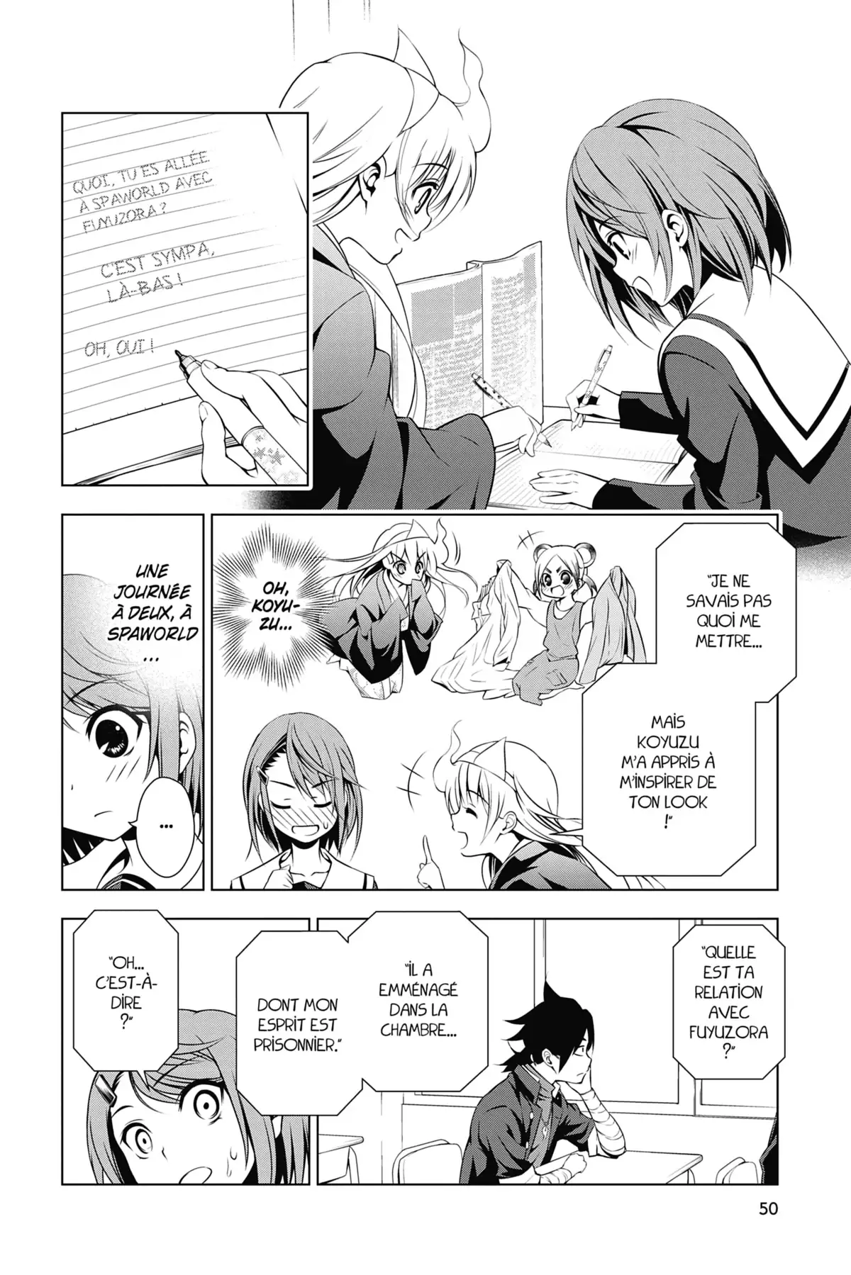 Yûna de la pension Yuragi Volume 2 page 50