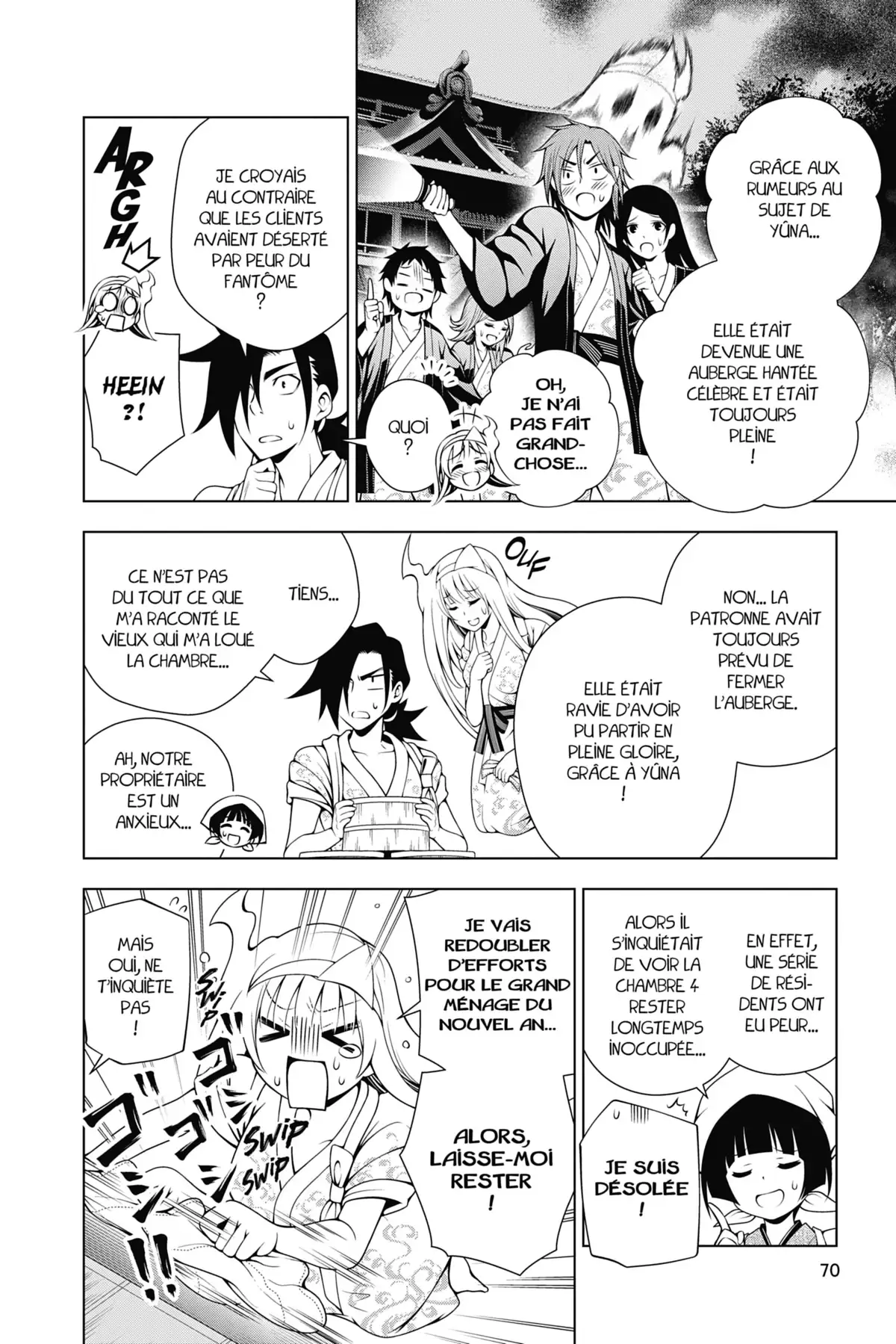 Yûna de la pension Yuragi Volume 7 page 70