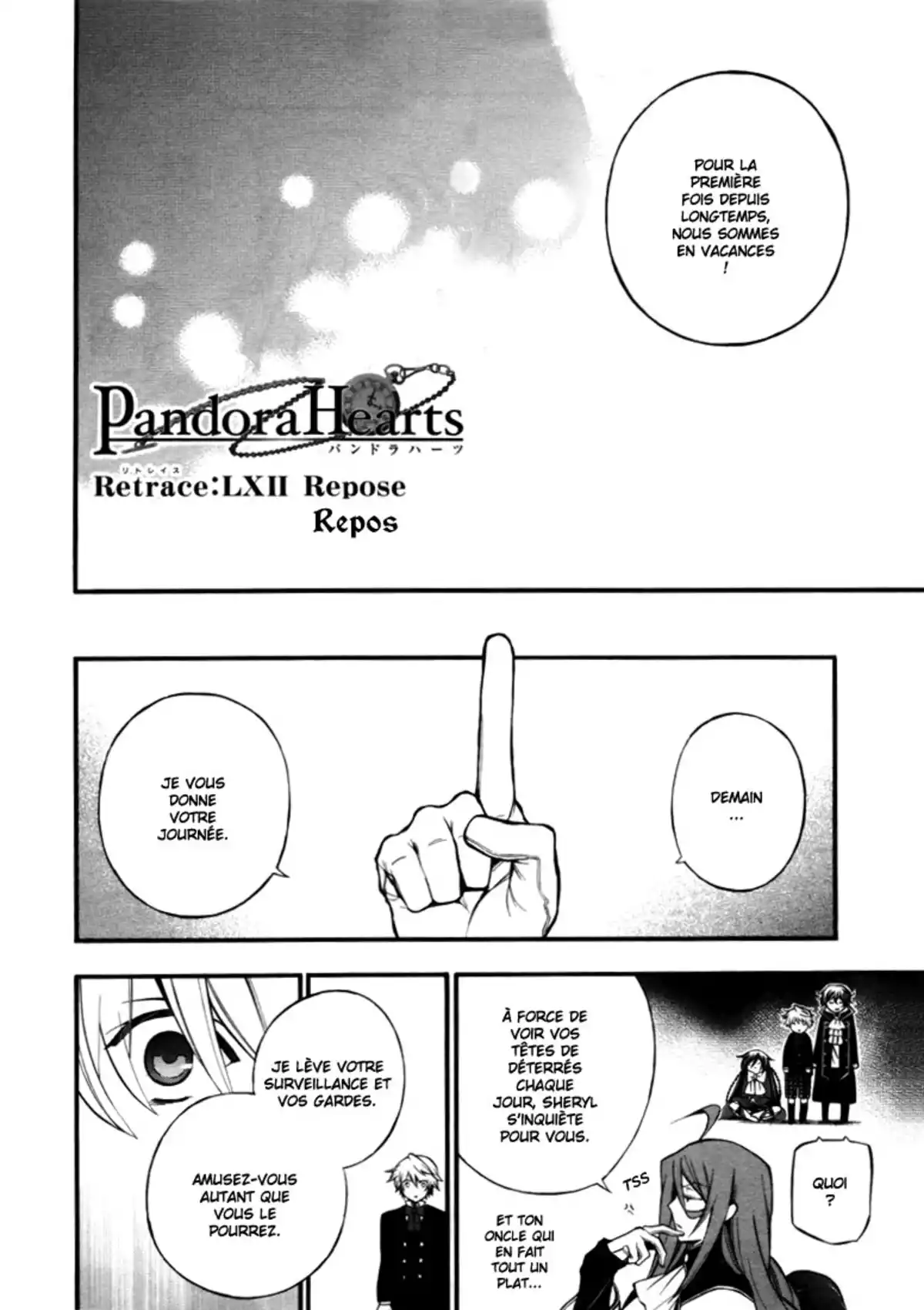 Pandora Hearts Volume 16 page 5