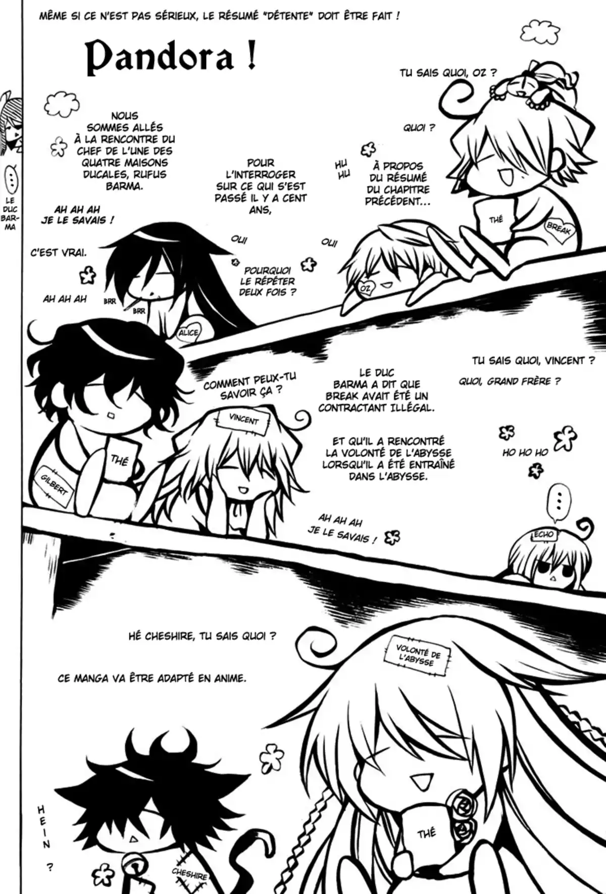 Pandora Hearts Volume 8 page 4