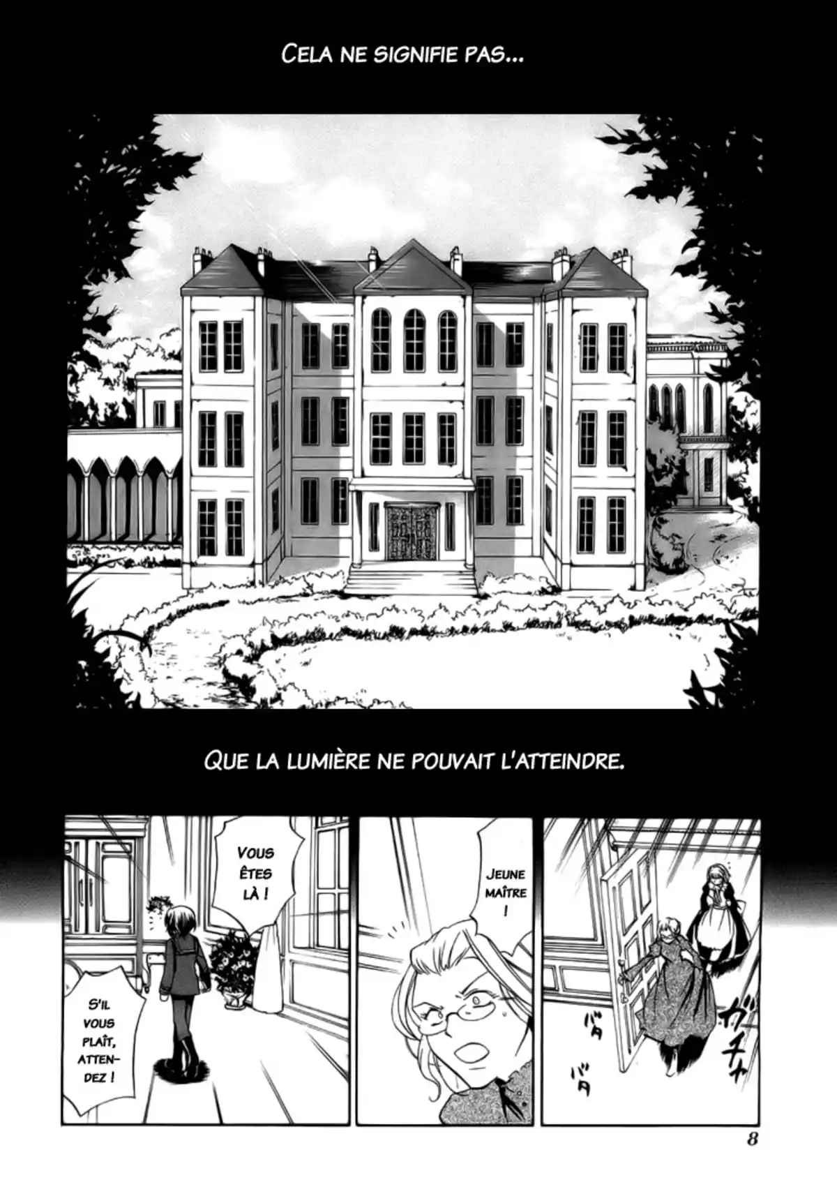 Pandora Hearts Volume 1 page 8