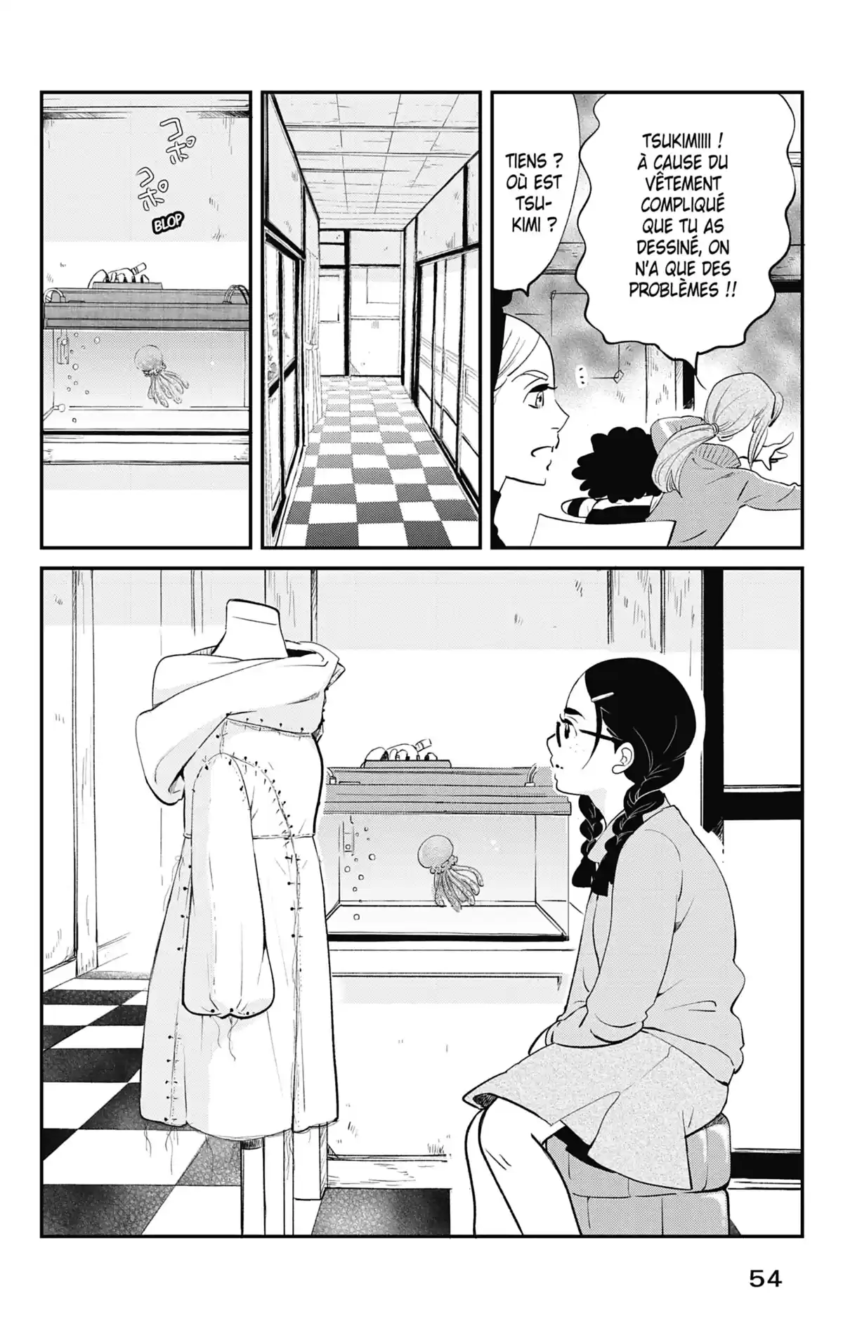 Princess Jellyfish Volume 17 page 54