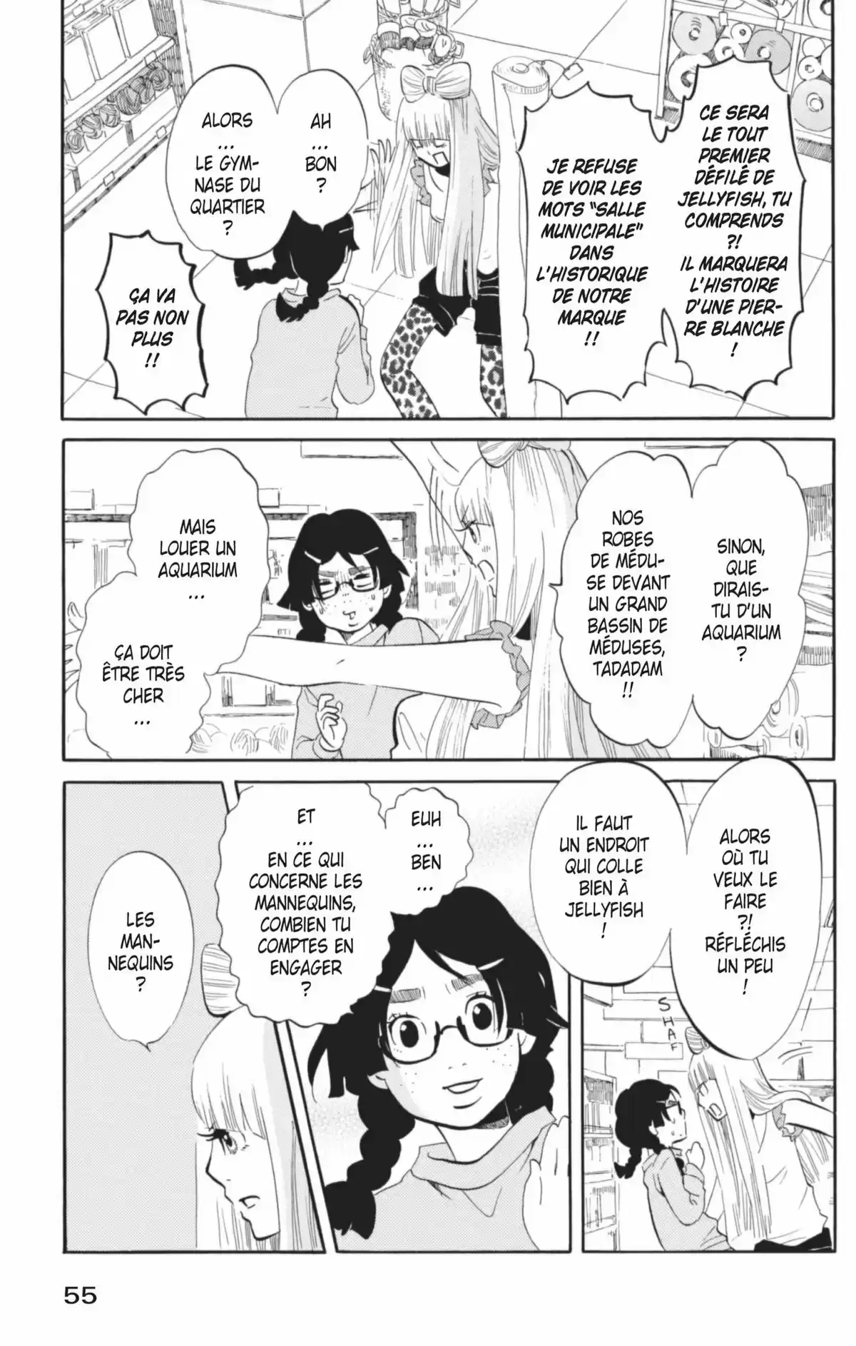 Princess Jellyfish Volume 6 page 56