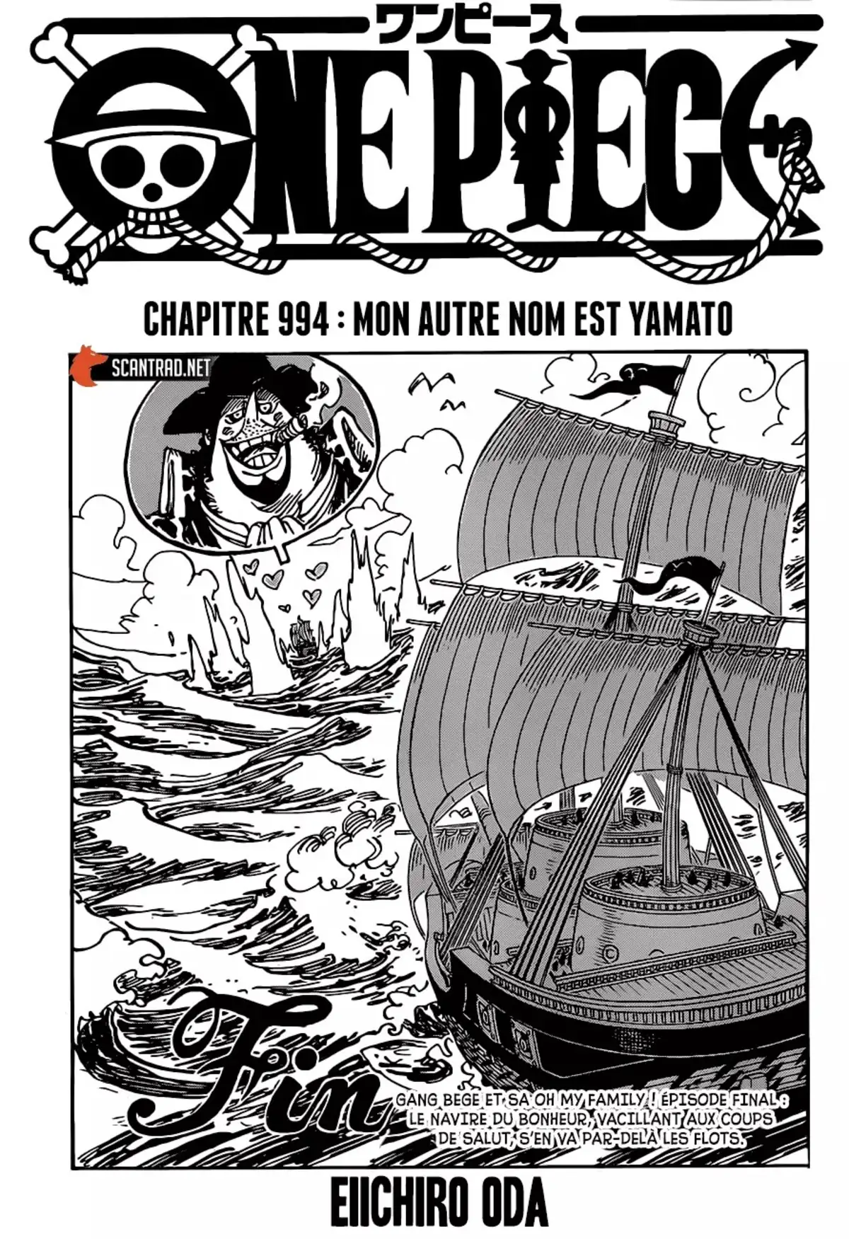 One Piece Chapitre 994 page 1