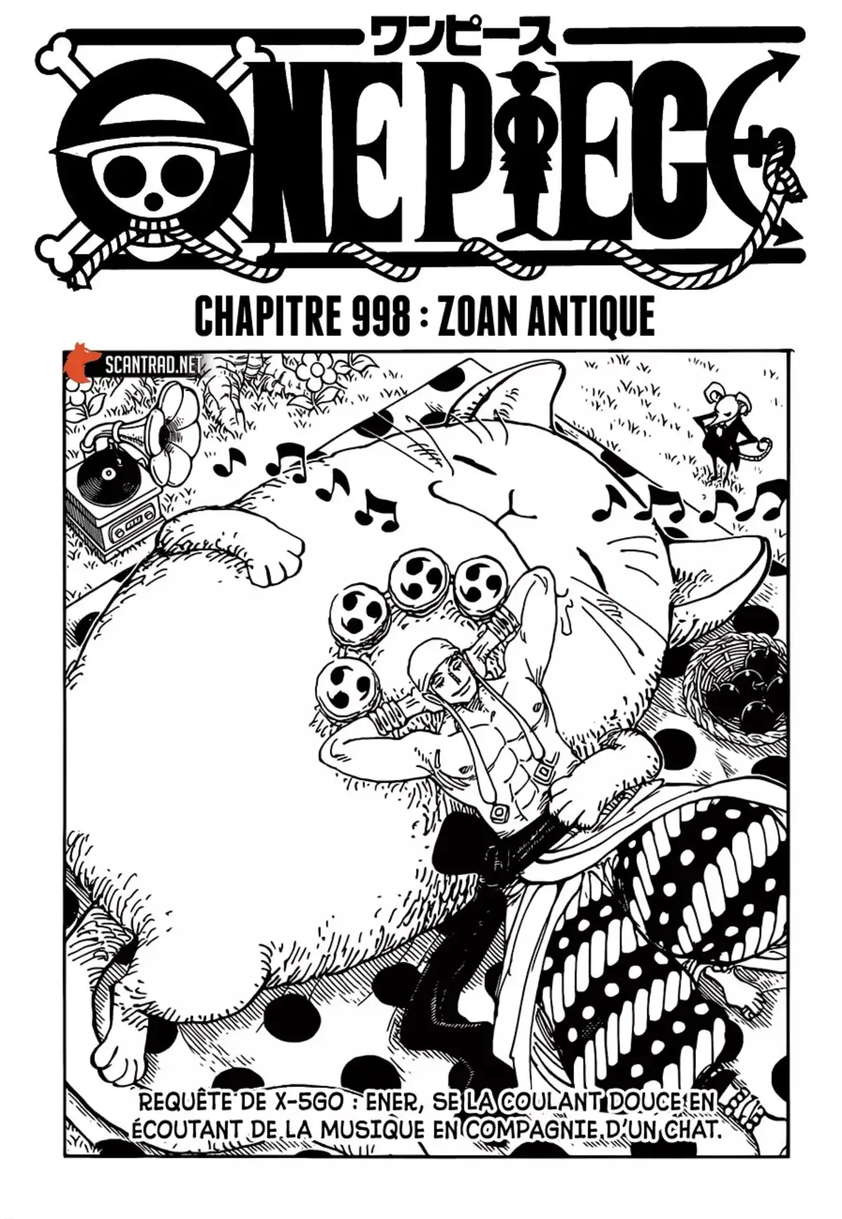 One Piece Chapitre 998 page 1